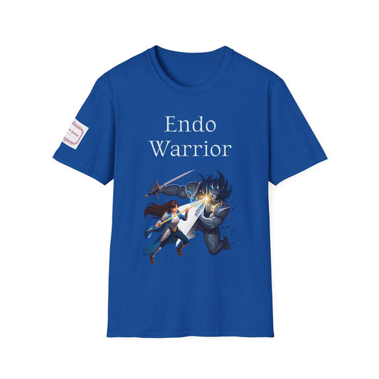 Endometriosis Warrior Unisex Softstyle T-Shirt - Empowering Graphic Tee for Women's Health Awareness - The Dreamer's Bookshop.