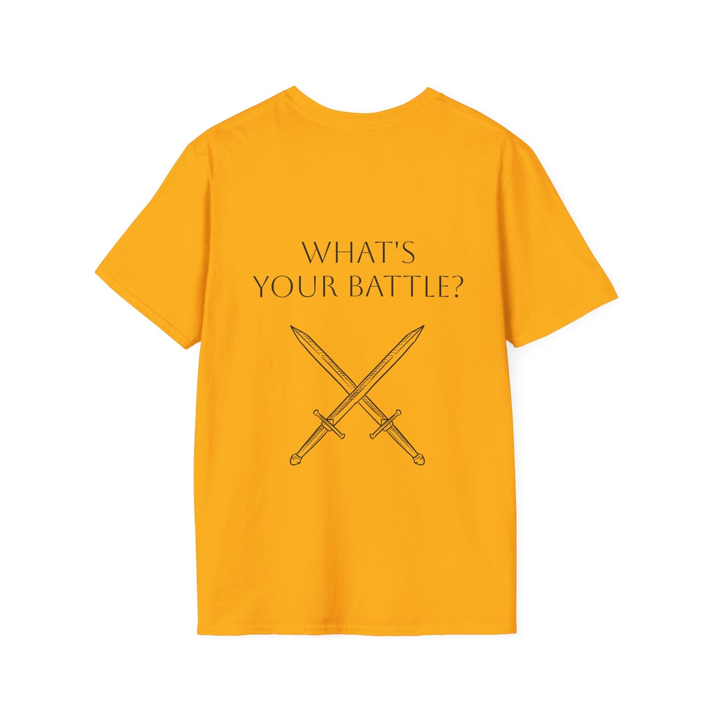 Anxiety Warrior Unisex Softstyle T-Shirt - Embrace Your Battles