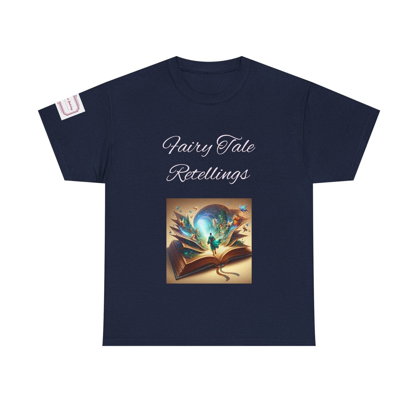 Fiction - Unisex Heavy Cotton Tee - Fairy Tale Retellings - The Dreamer's Bookshop.