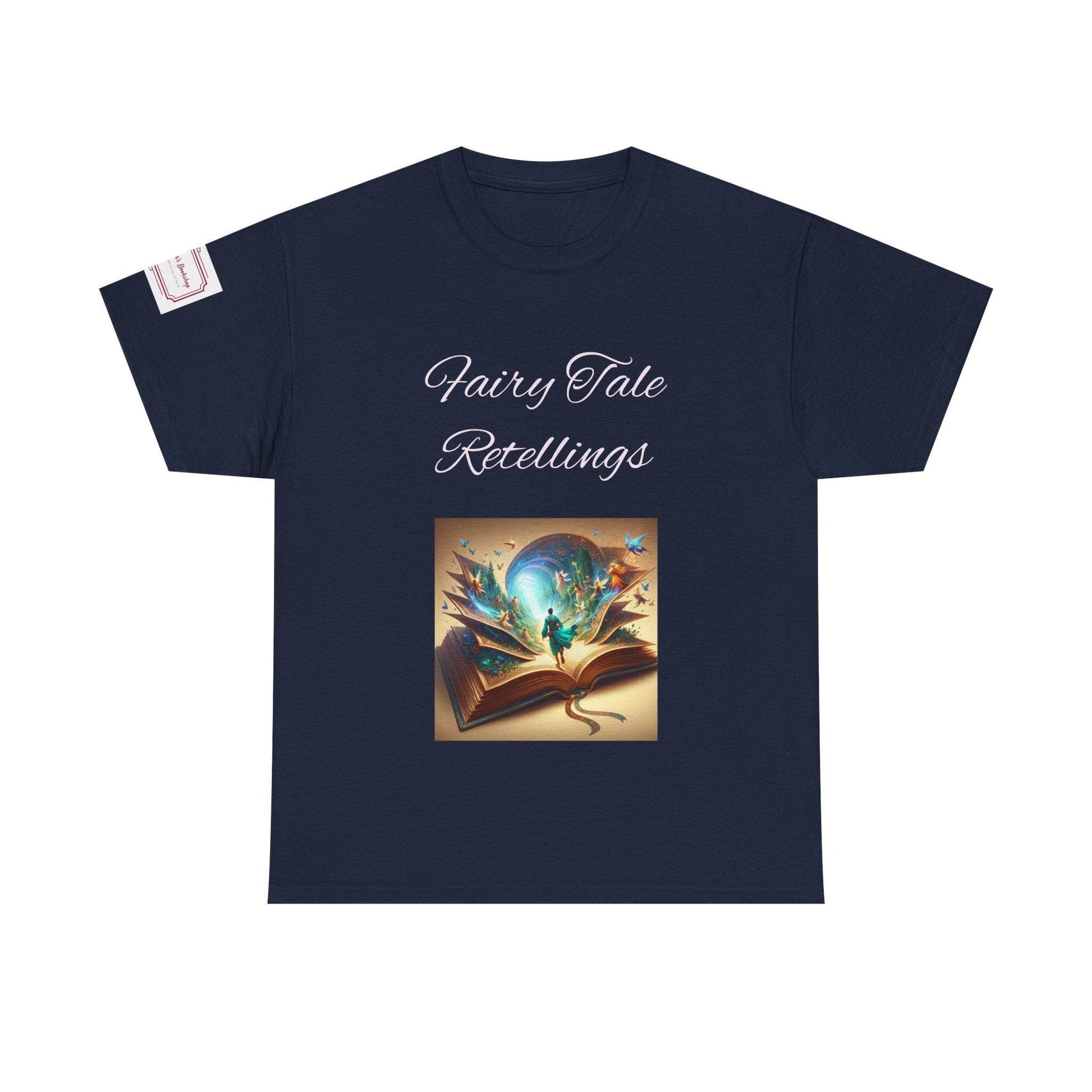 Fiction - Unisex Heavy Cotton Tee - Fairy Tale Retellings - The Dreamer's Bookshop.