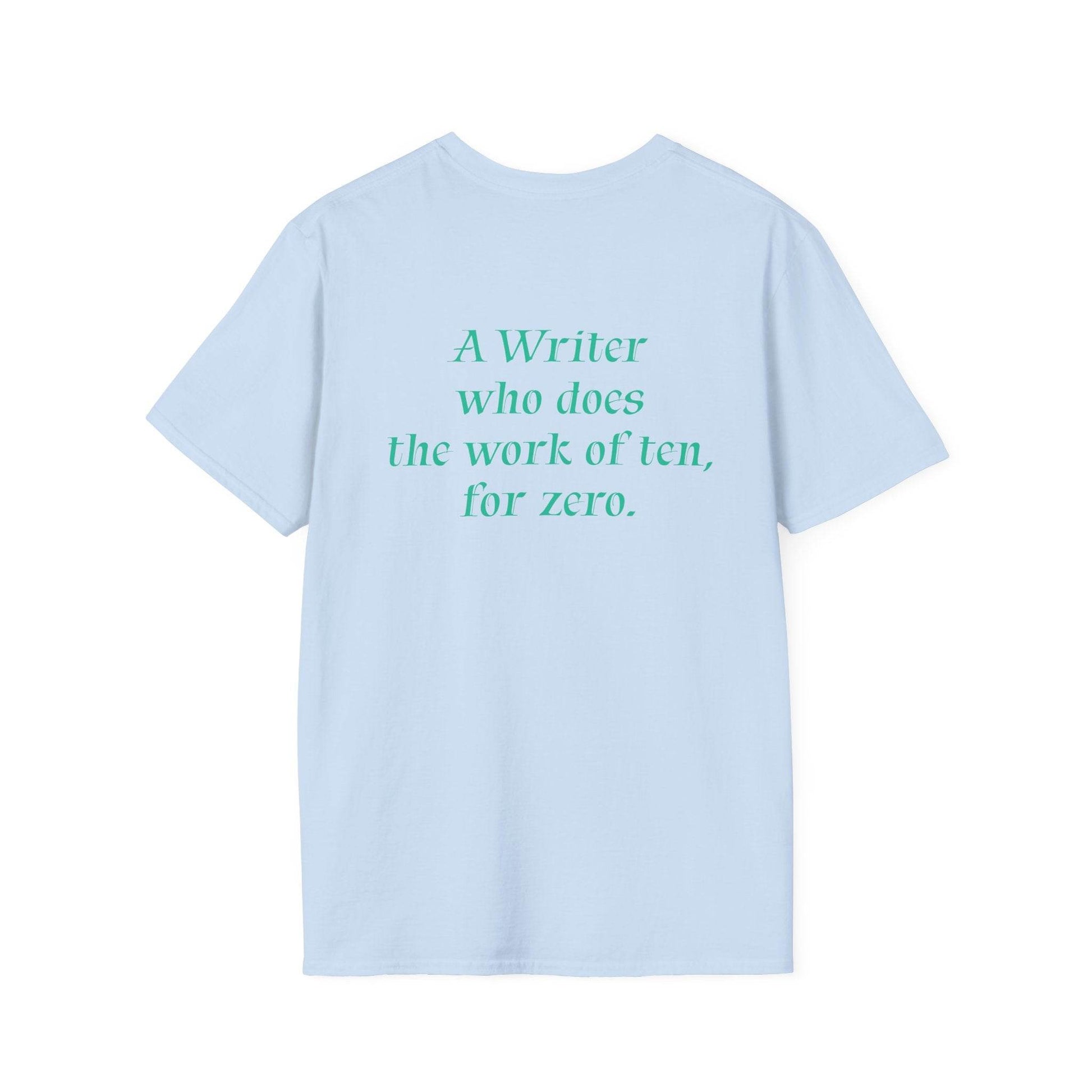 Unisex Softstyle T-Shirt - 'Indie Author' Inspirational - The Dreamer's Bookshop.