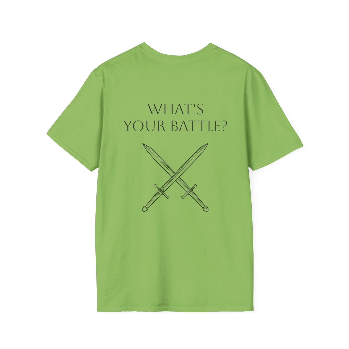 Anxiety Warrior Unisex Softstyle T-Shirt - What's Your Battle?