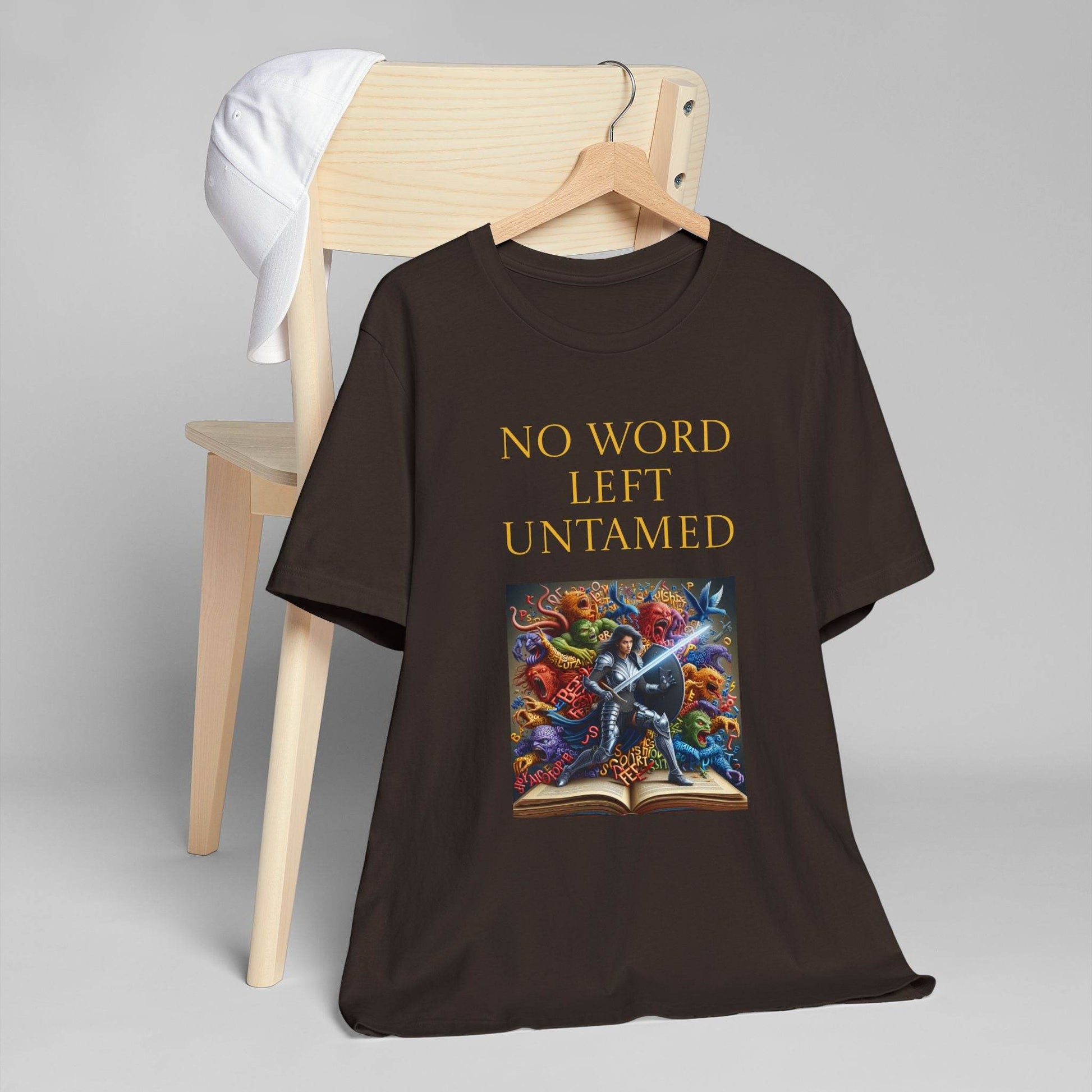 Unisex Jersey T-Shirt - No Word - The Dreamer's Bookshop.