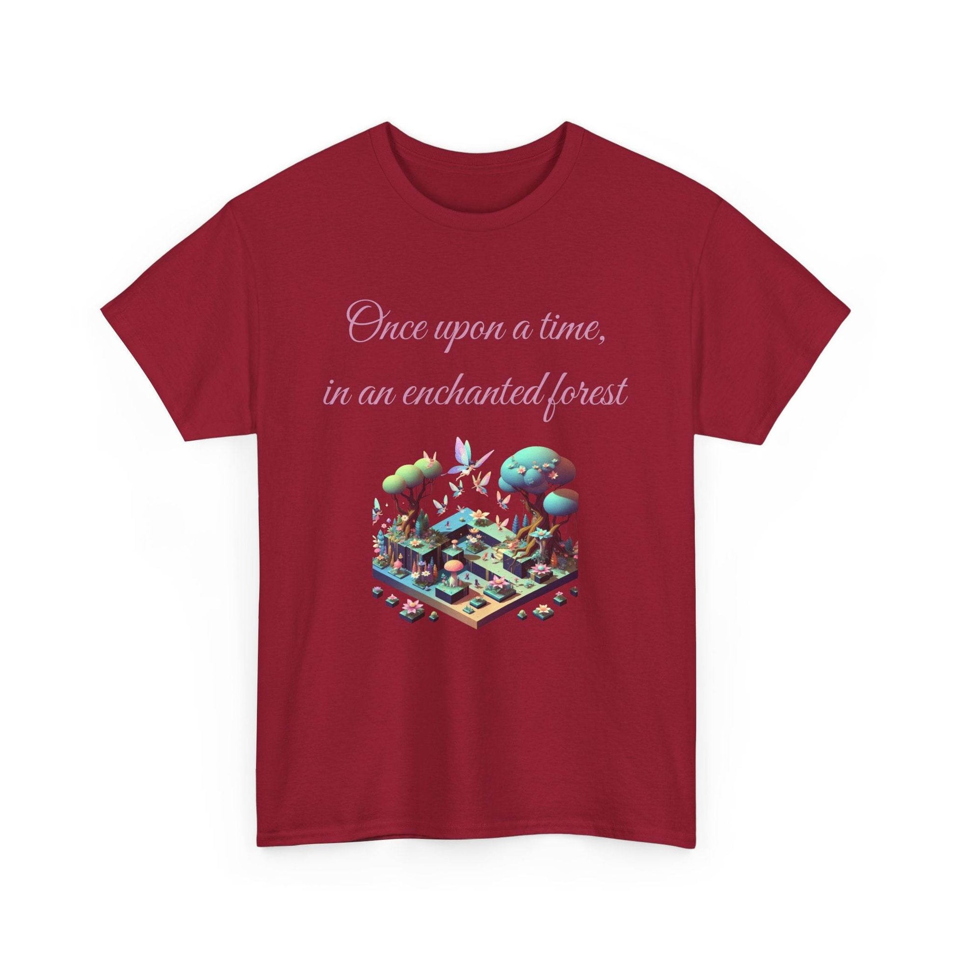 Enchanted Forest - A Unisex Heavy Cotton Tee - Perfect Gift for Book Lovers - The Dreamer's Bookshop.