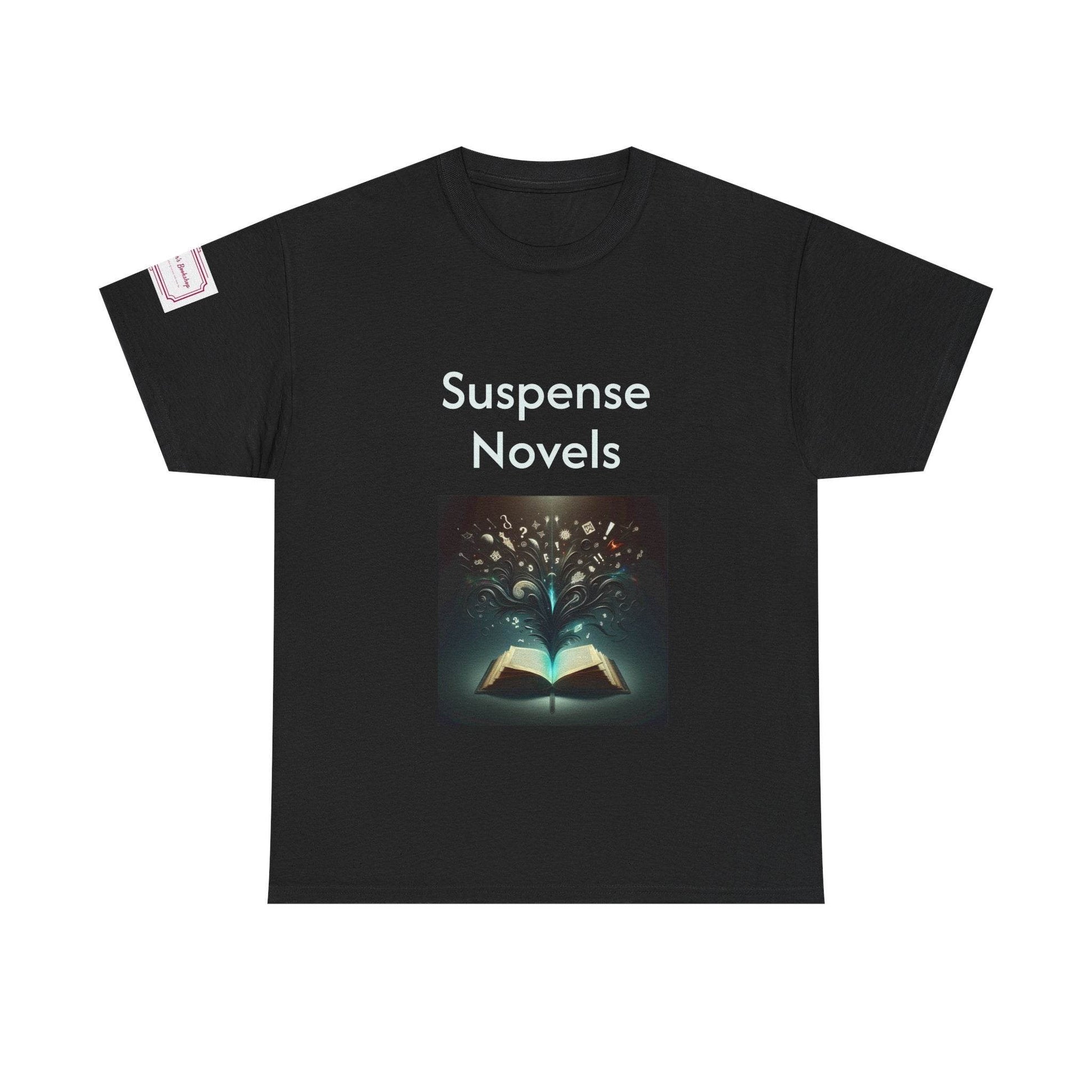 Fiction - Graphic Unisex Heavy Cotton Tee - Suspense Novels - The Dreamer's Bookshop.