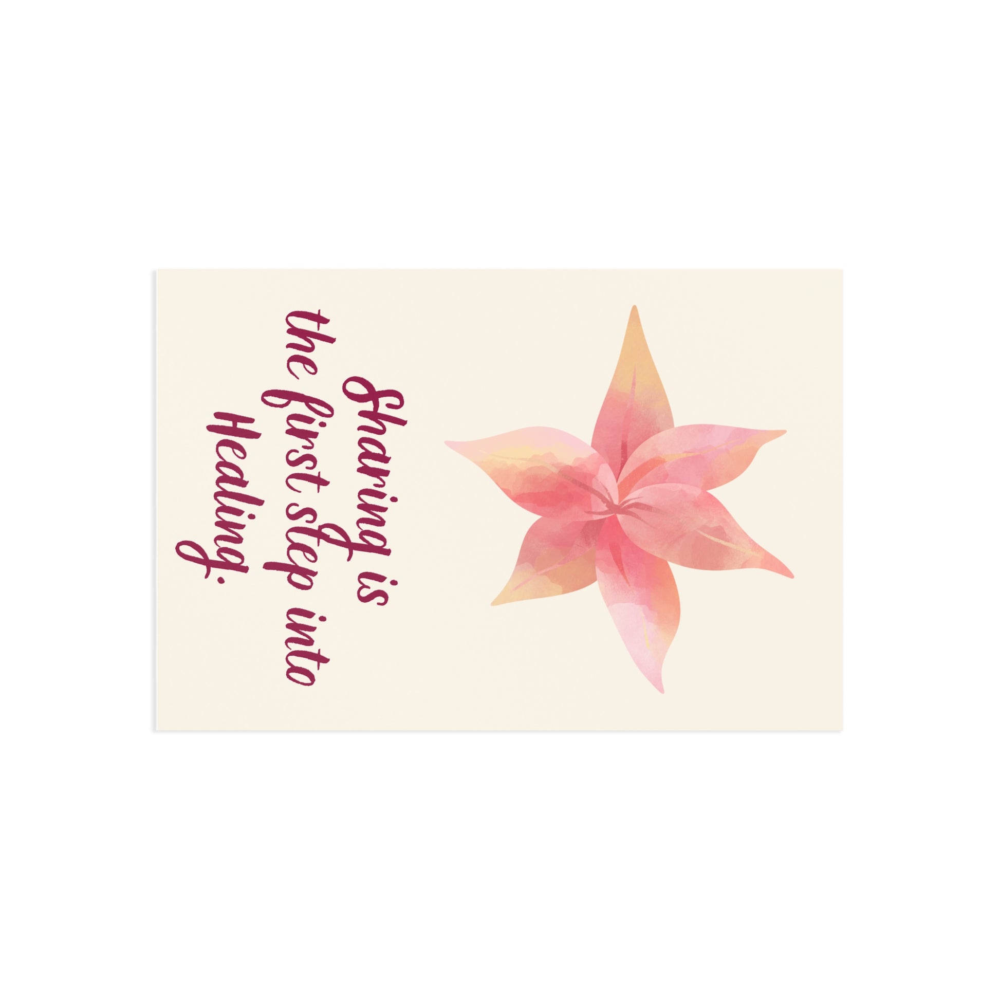 The Dreamer's Bookshop - Love Yourself Card "Sharing" - The Dreamer's Bookshop.