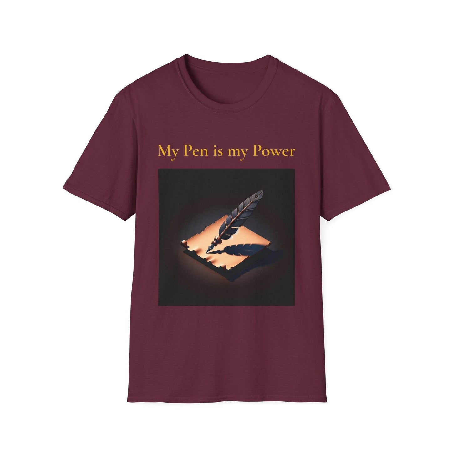 Unisex Softstyle T-Shirt - 'My Pen' - The Dreamer's Bookshop.