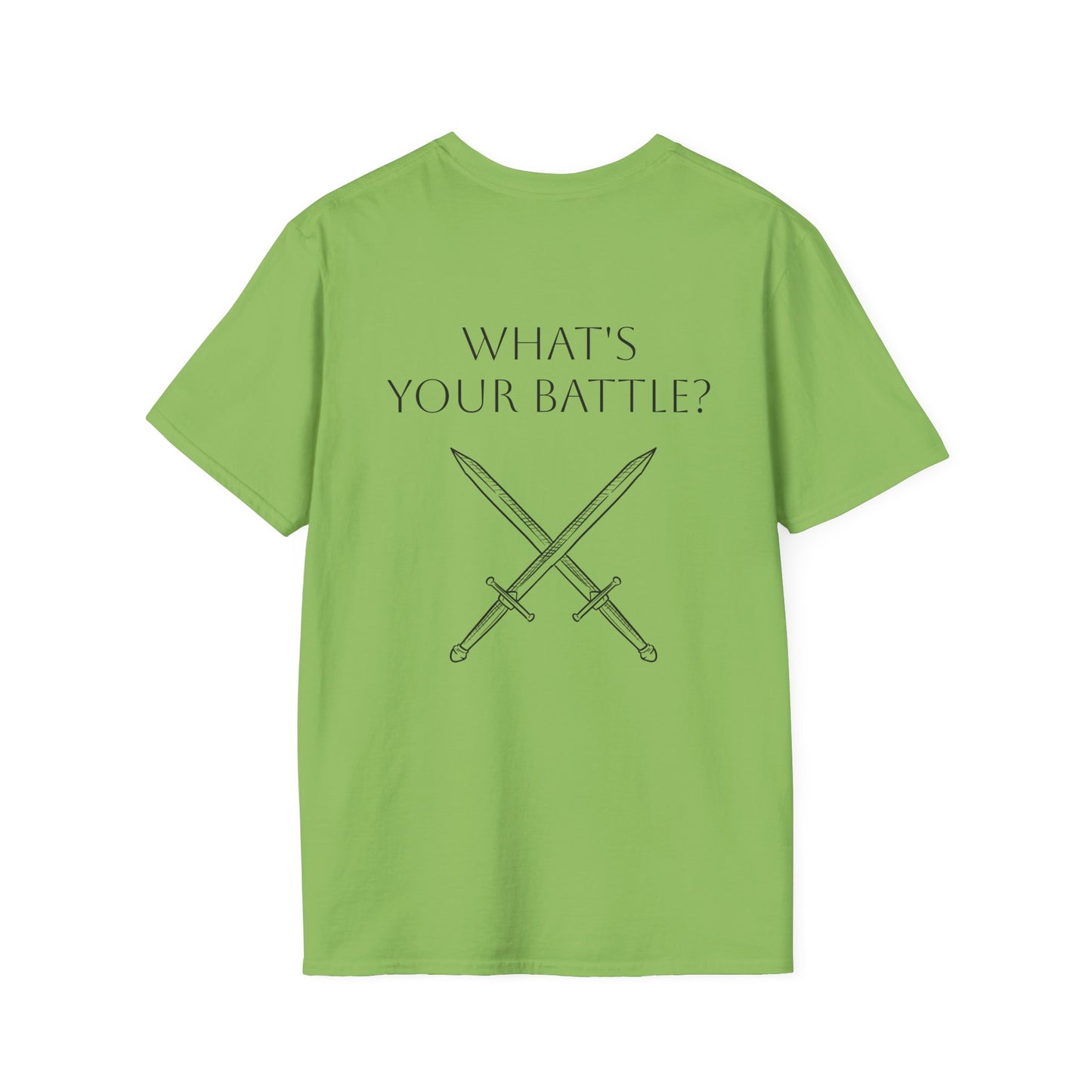M.S. Warrior Unisex Softstyle T-Shirt - What's Your Battle?