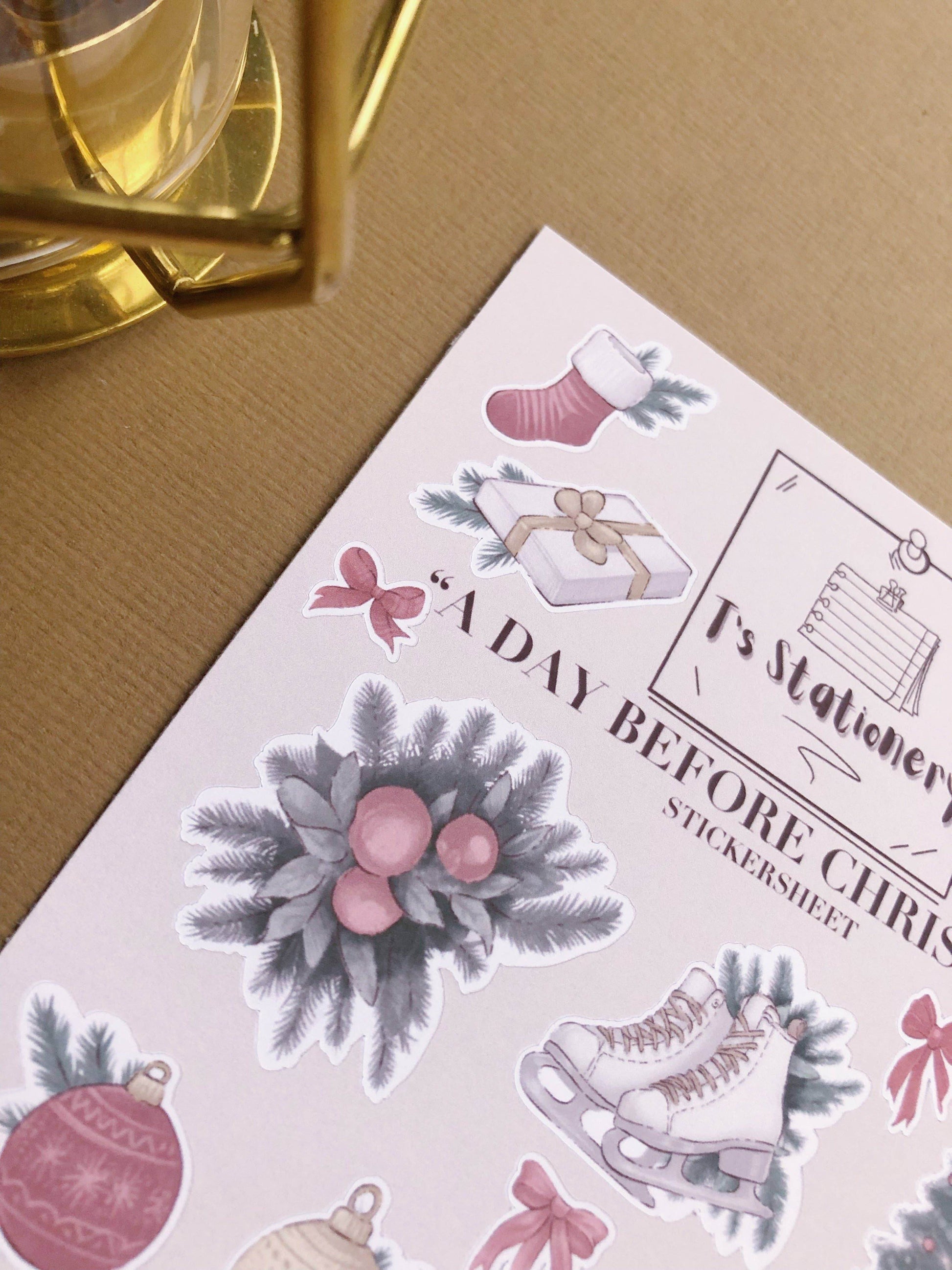 T's Stationery - „Een dag voor Kerstmis” - The Dreamer's Bookshop.