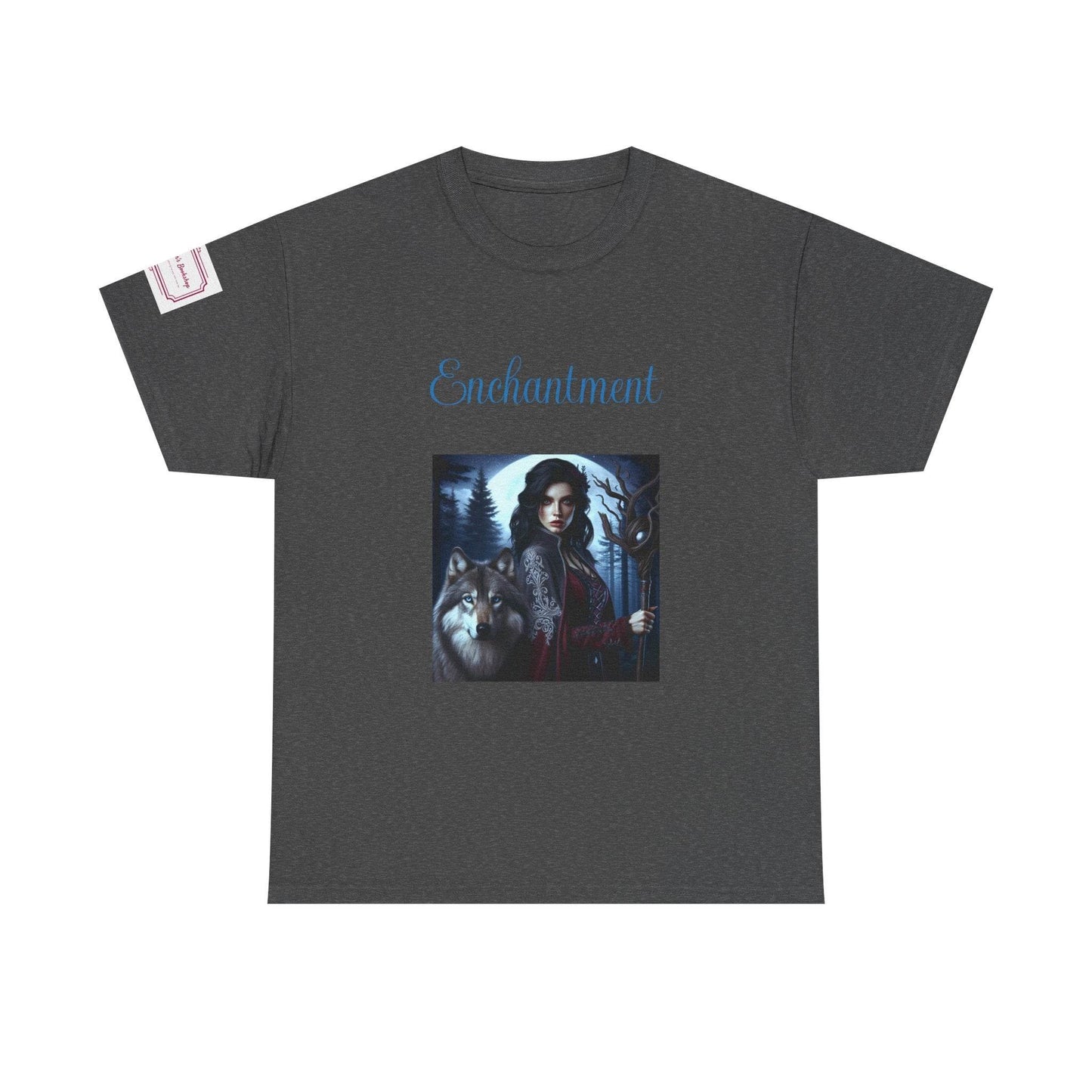 Enchanting Forest Unisex Heavy Cotton Tee - Perfect for Mystical Occasions - The Dreamer's Bookshop.