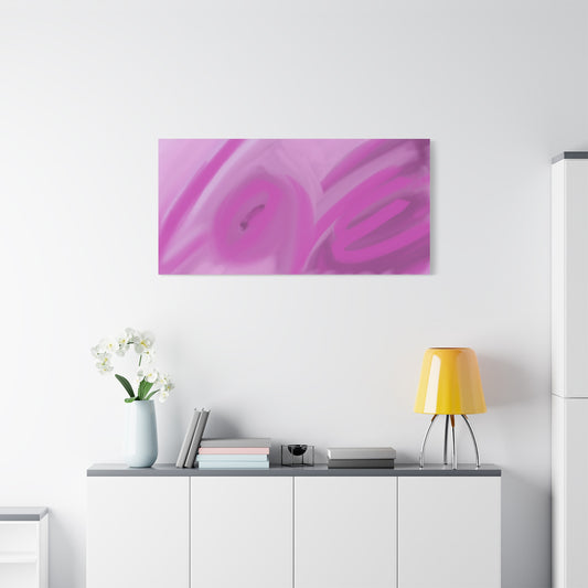 Pastel Dream Canvas *A Message of Love* Visual Poetry