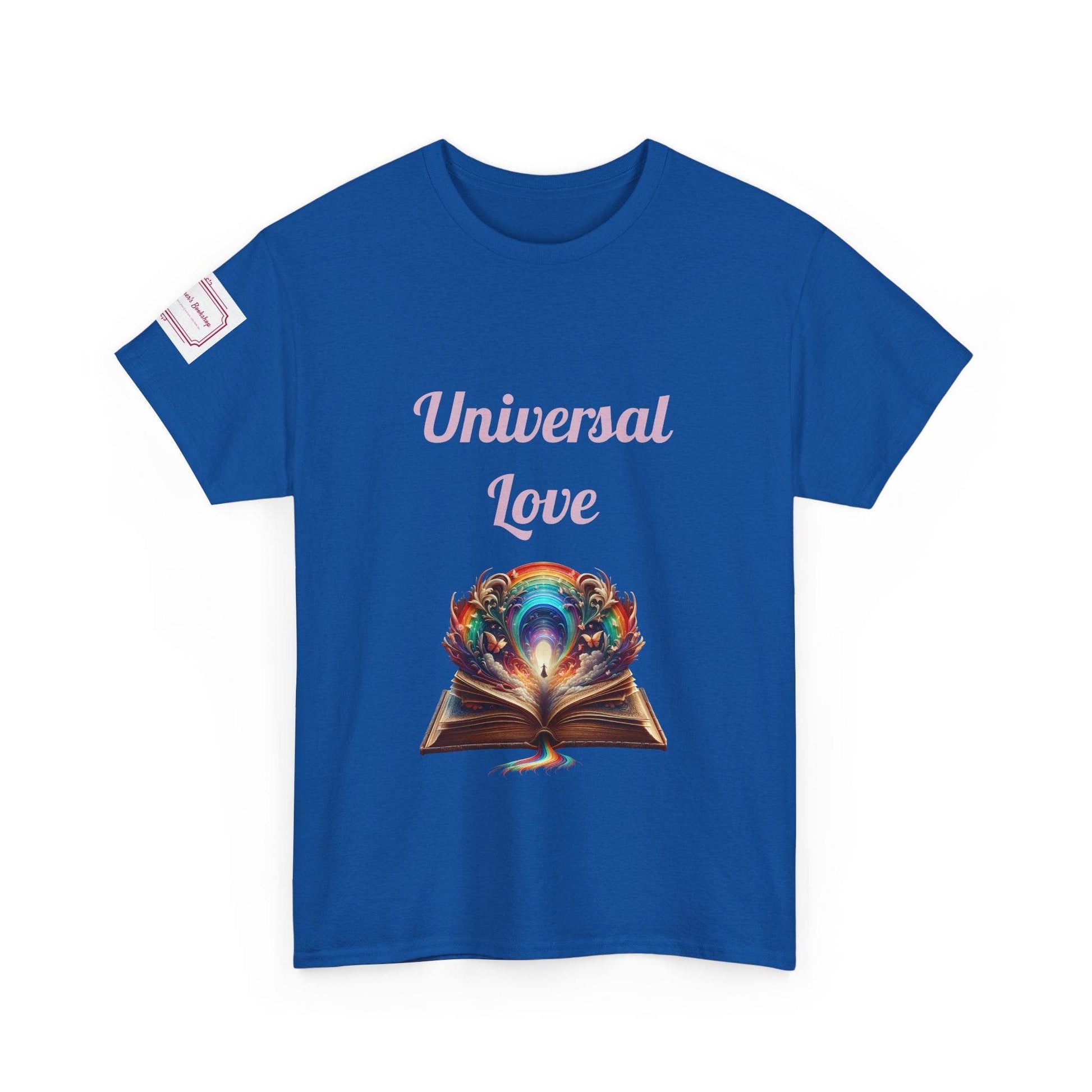 Universal Love - Unisex Heavy Cotton Tee - Queer Romance Books - The Dreamer's Bookshop.