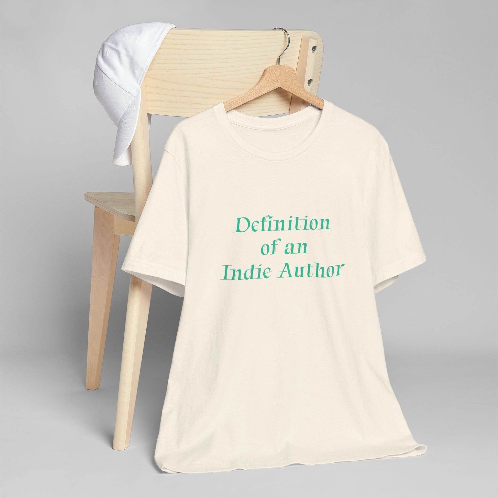 Unisex Jersey T-Shirt - 'Indie Author' Inspirational - The Dreamer's Bookshop.