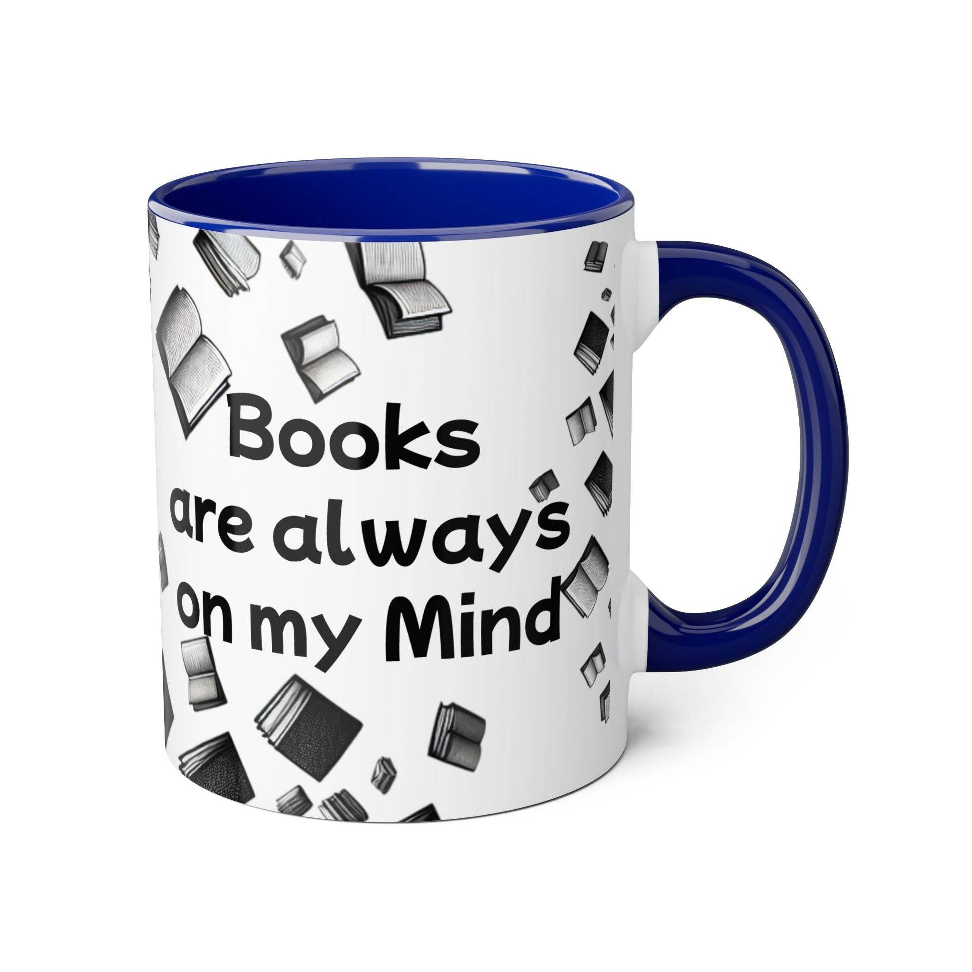 Book Lover's Accent Mug | 11oz BlueHandle | Perfect Gift for Readers - The Dreamer's Bookshop.