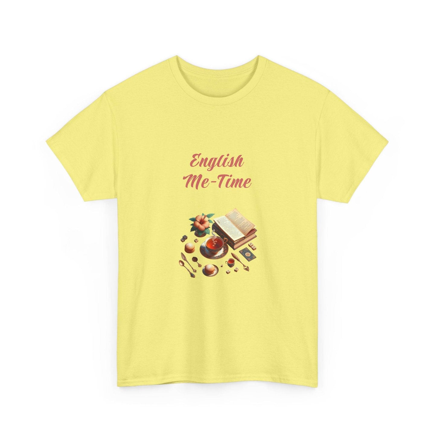 Me-Time - A Unisex Heavy Cotton Tee - Perfect Gift for Book Lovers - The Dreamer's Bookshop.