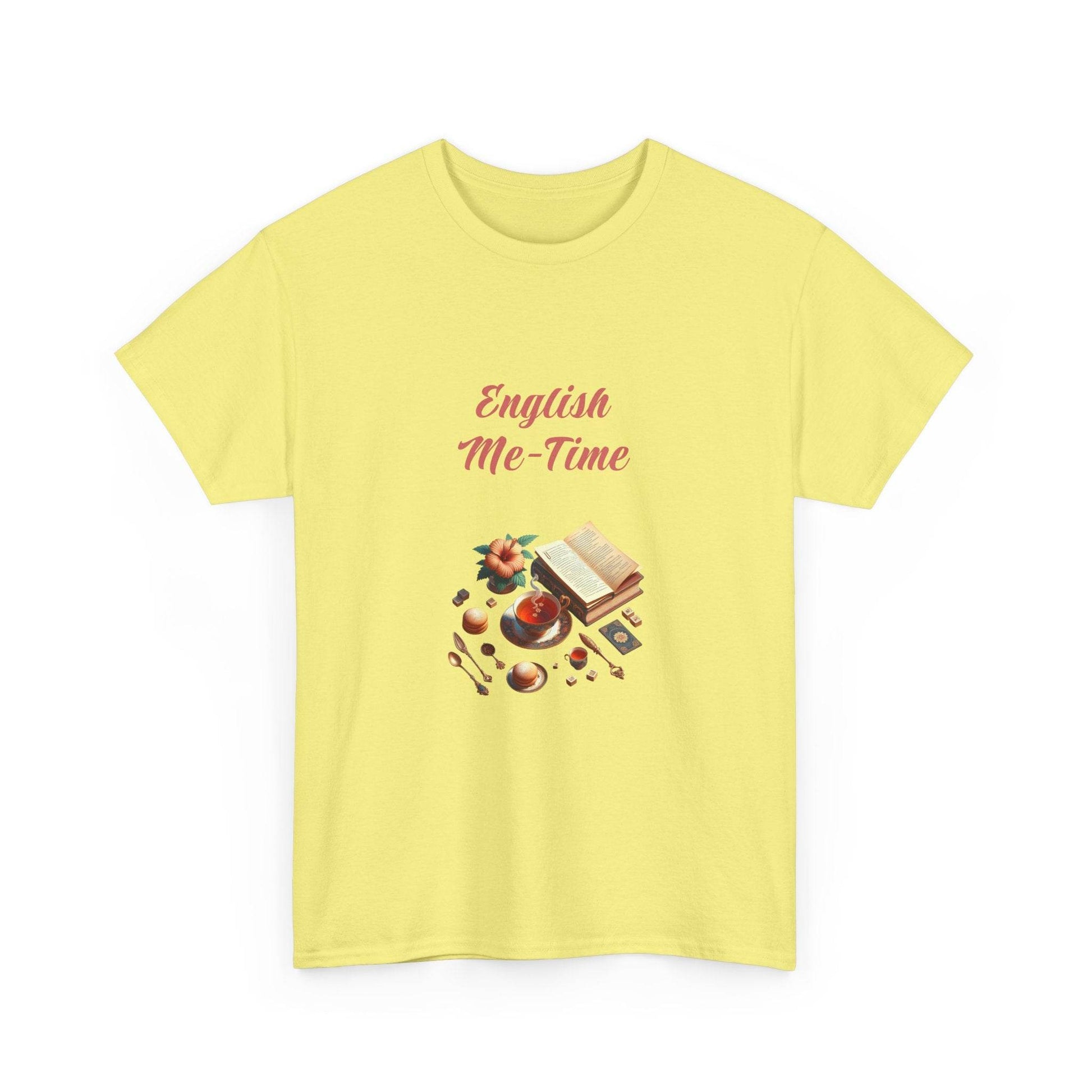 Me-Time - A Unisex Heavy Cotton Tee - Perfect Gift for Book Lovers - The Dreamer's Bookshop.