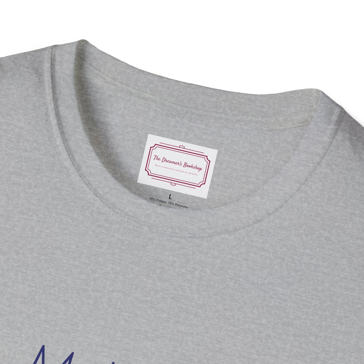 Motivational Unisex Softstyle T-Shirt - "Make Life More Positive" - The Dreamer's Bookshop.