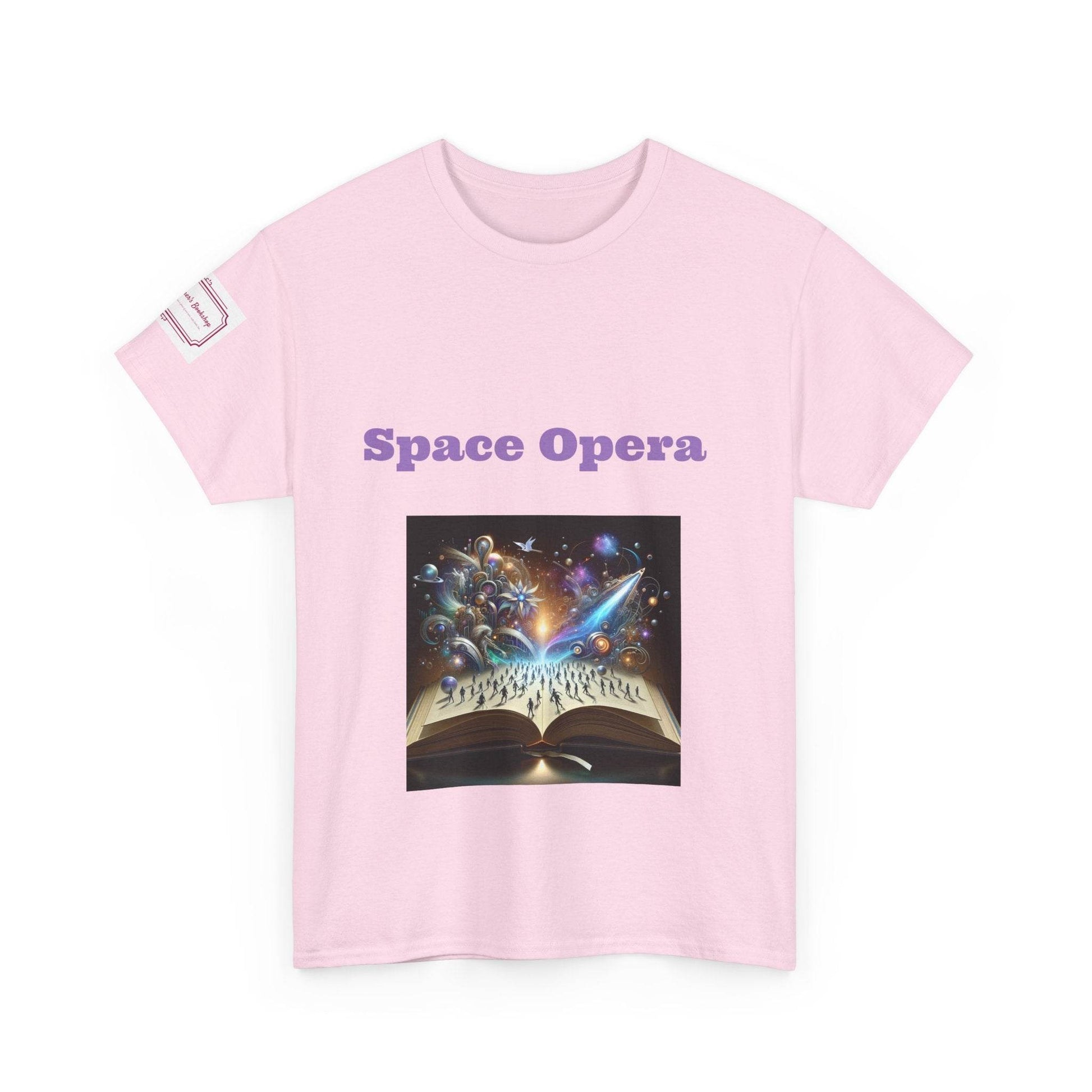 Space Opera - Unisex Heavy Cotton Tee - Sci-Fi Books - The Dreamer's Bookshop.