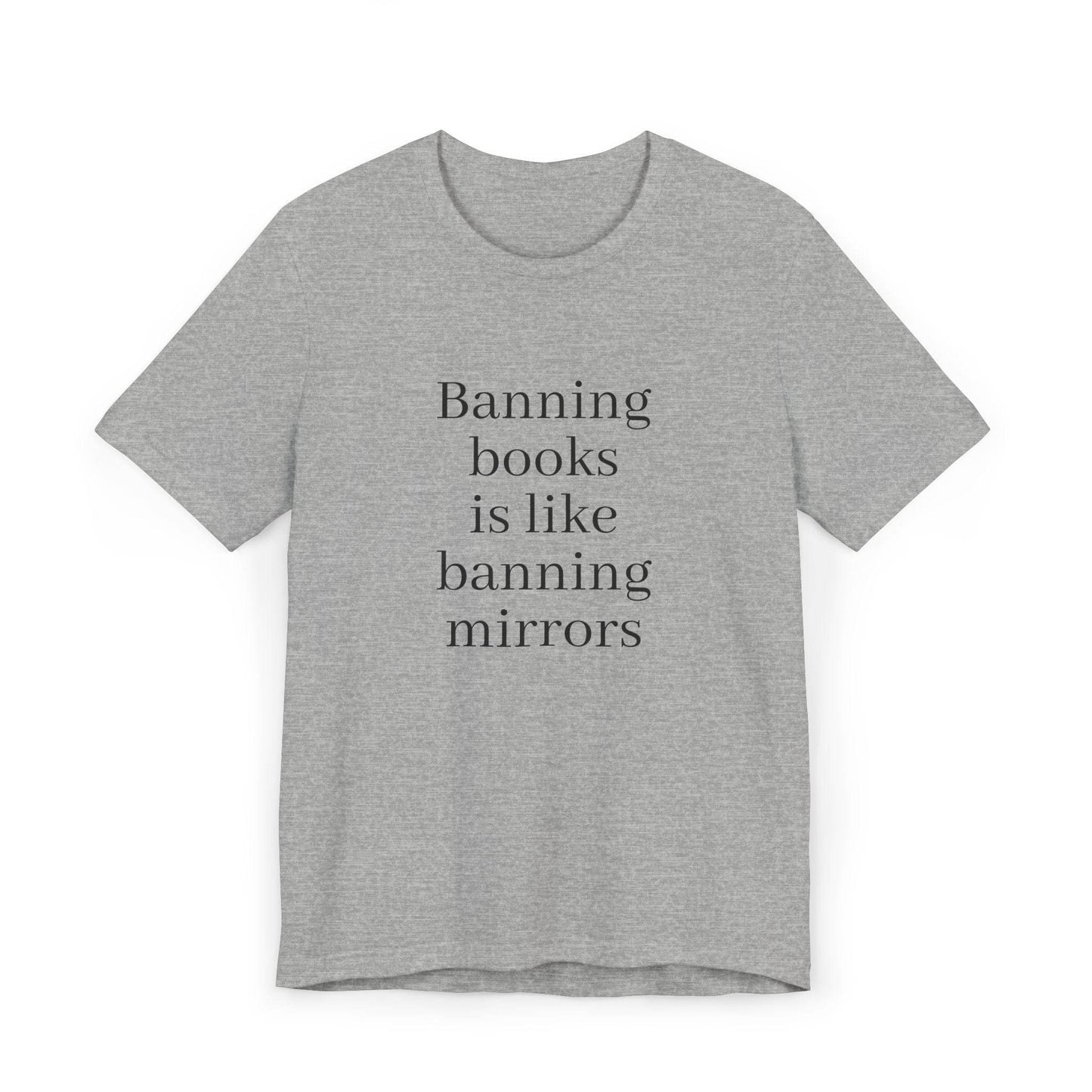 Unisex Jersey T-Shirt - Banning Books Vibe - The Dreamer's Bookshop.