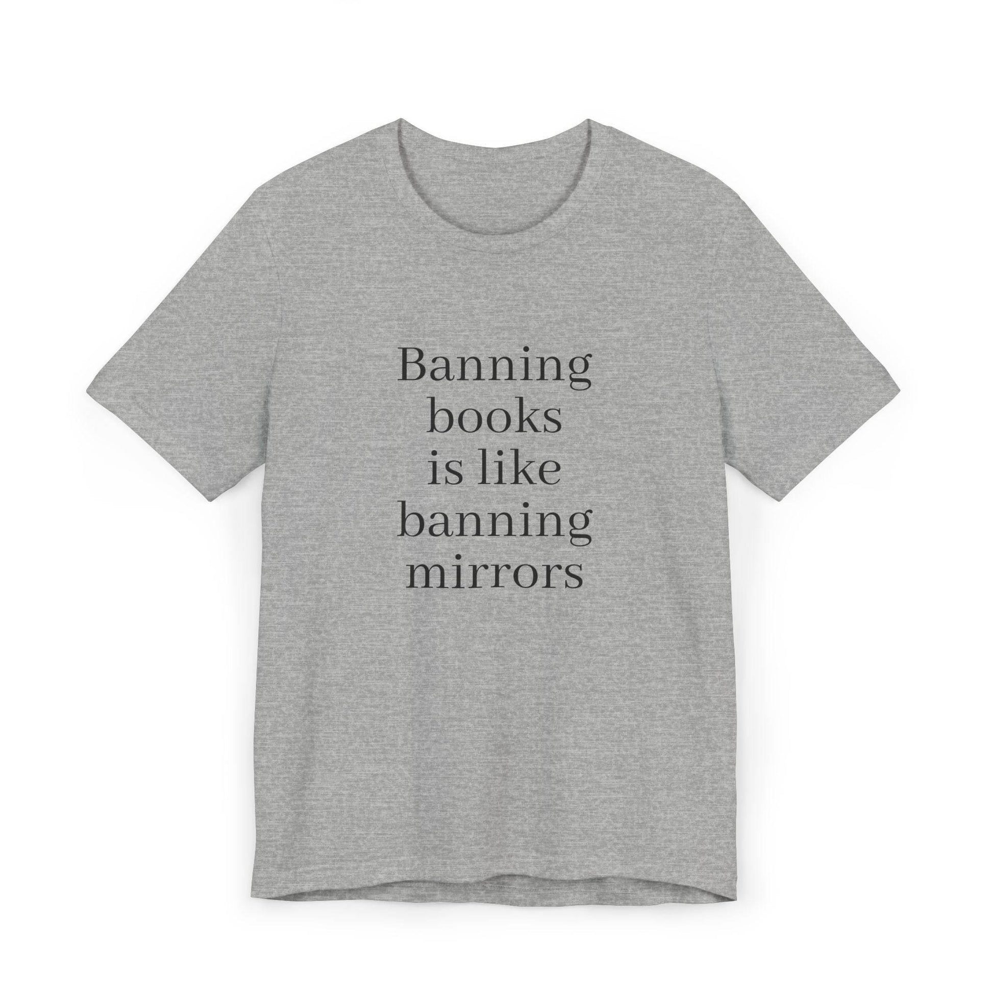 Unisex Jersey T-Shirt - Banning Books Vibe - The Dreamer's Bookshop.