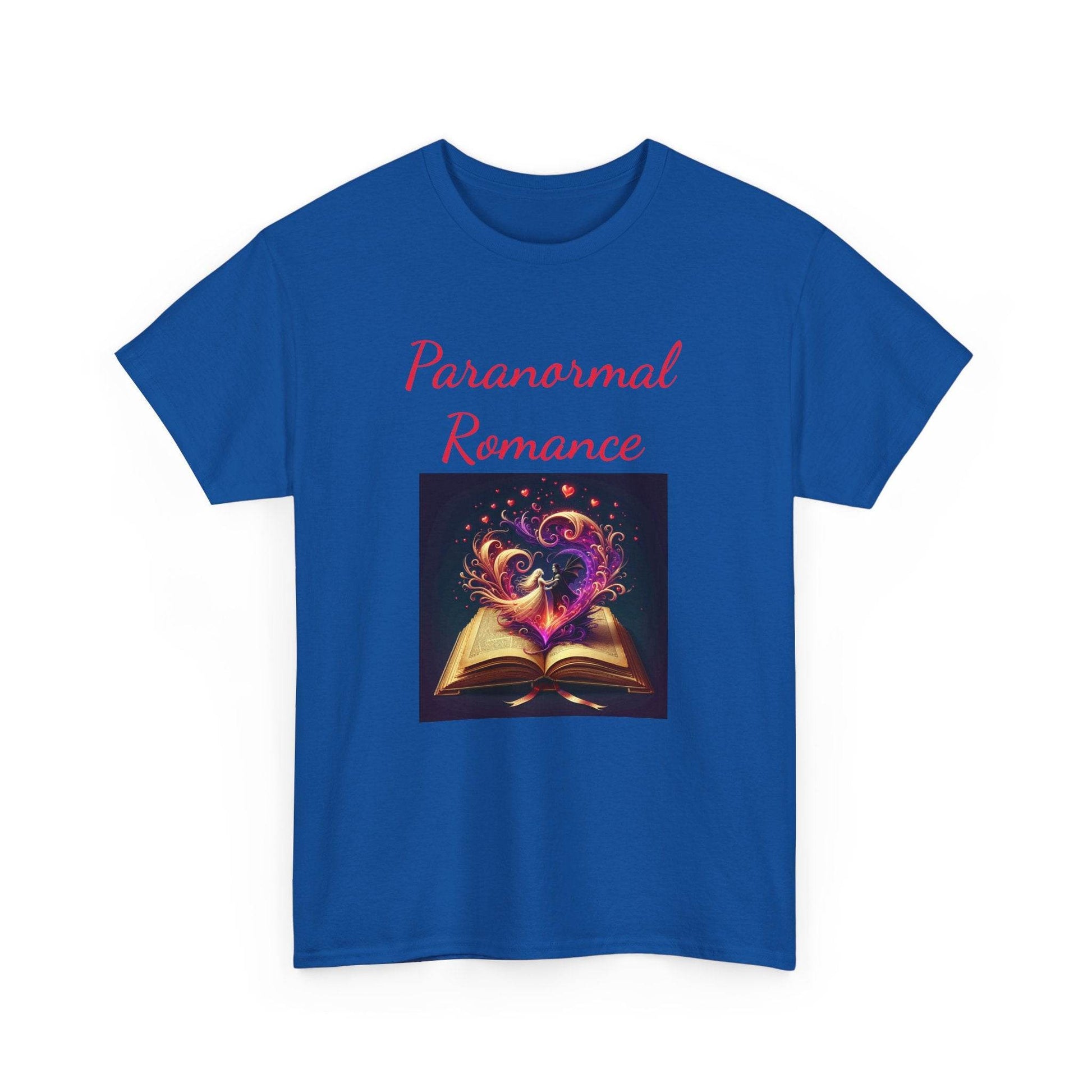 Fiction - Graphic Tee - Unisex Heavy Cotton T-Shirt Paranormal Romance - The Dreamer's Bookshop.