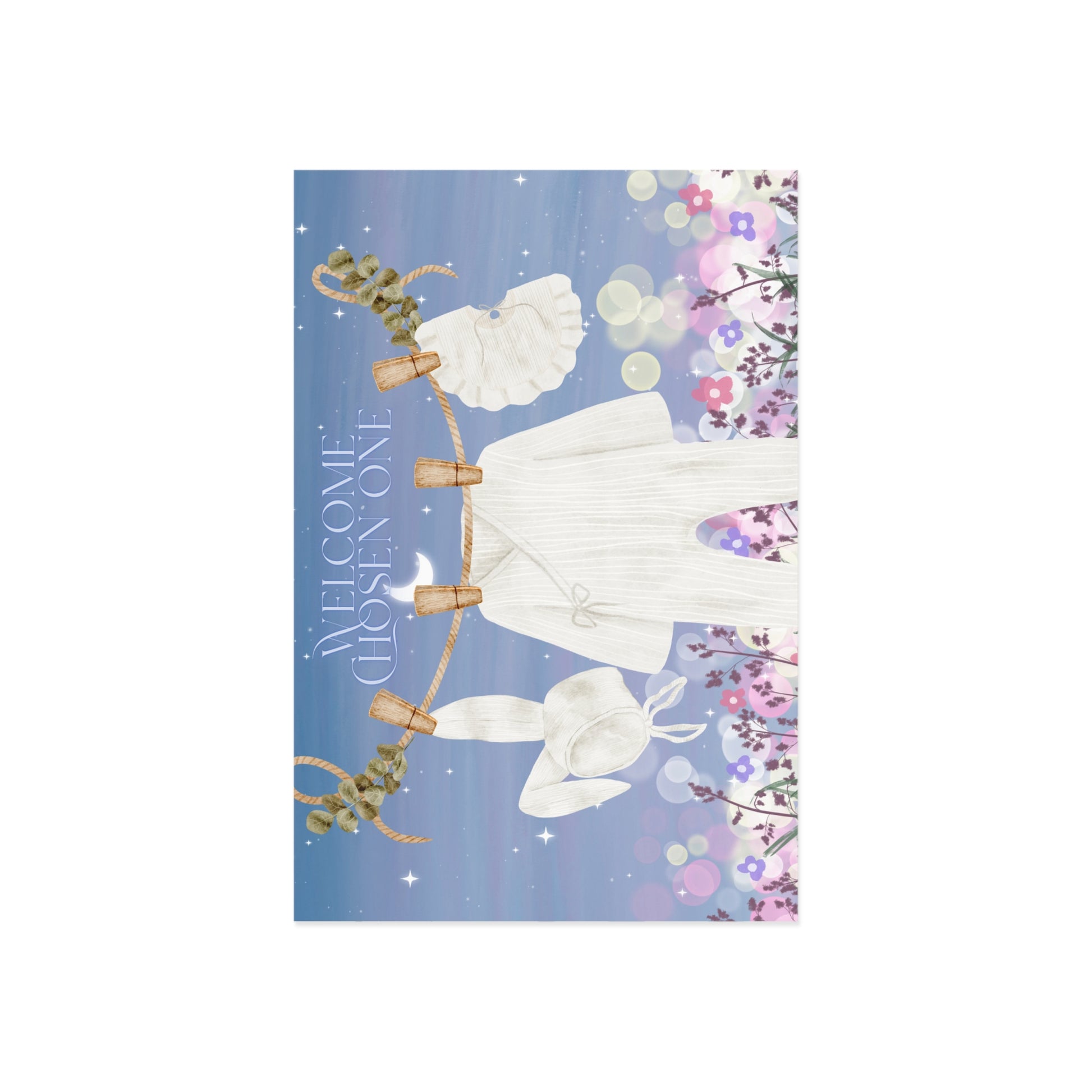 The Dreamer's Bookshop Cute "Chosen One" Baby Card - The Dreamer's Bookshop.