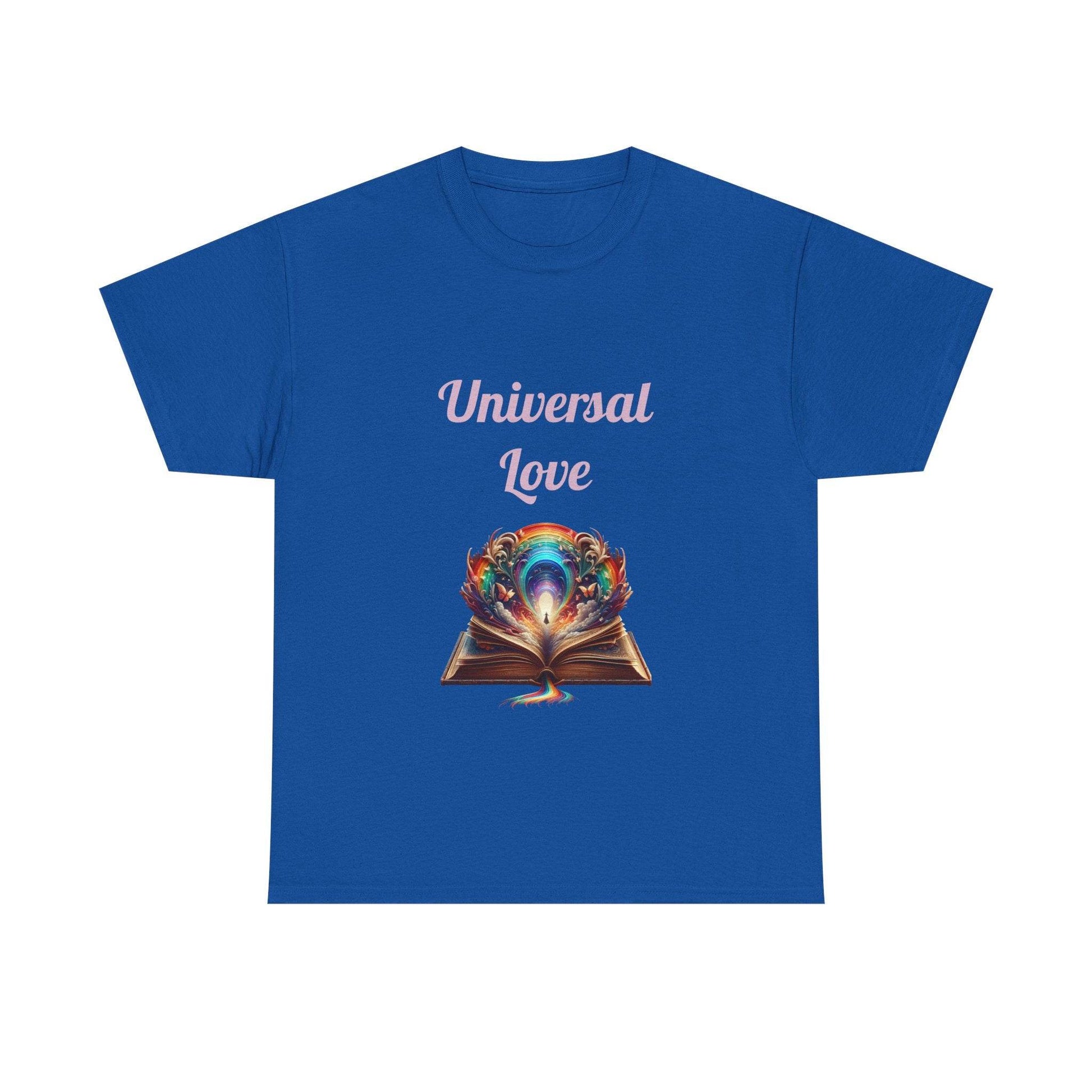 Universal Love - Unisex Heavy Cotton Tee - Queer Romance Books - The Dreamer's Bookshop.