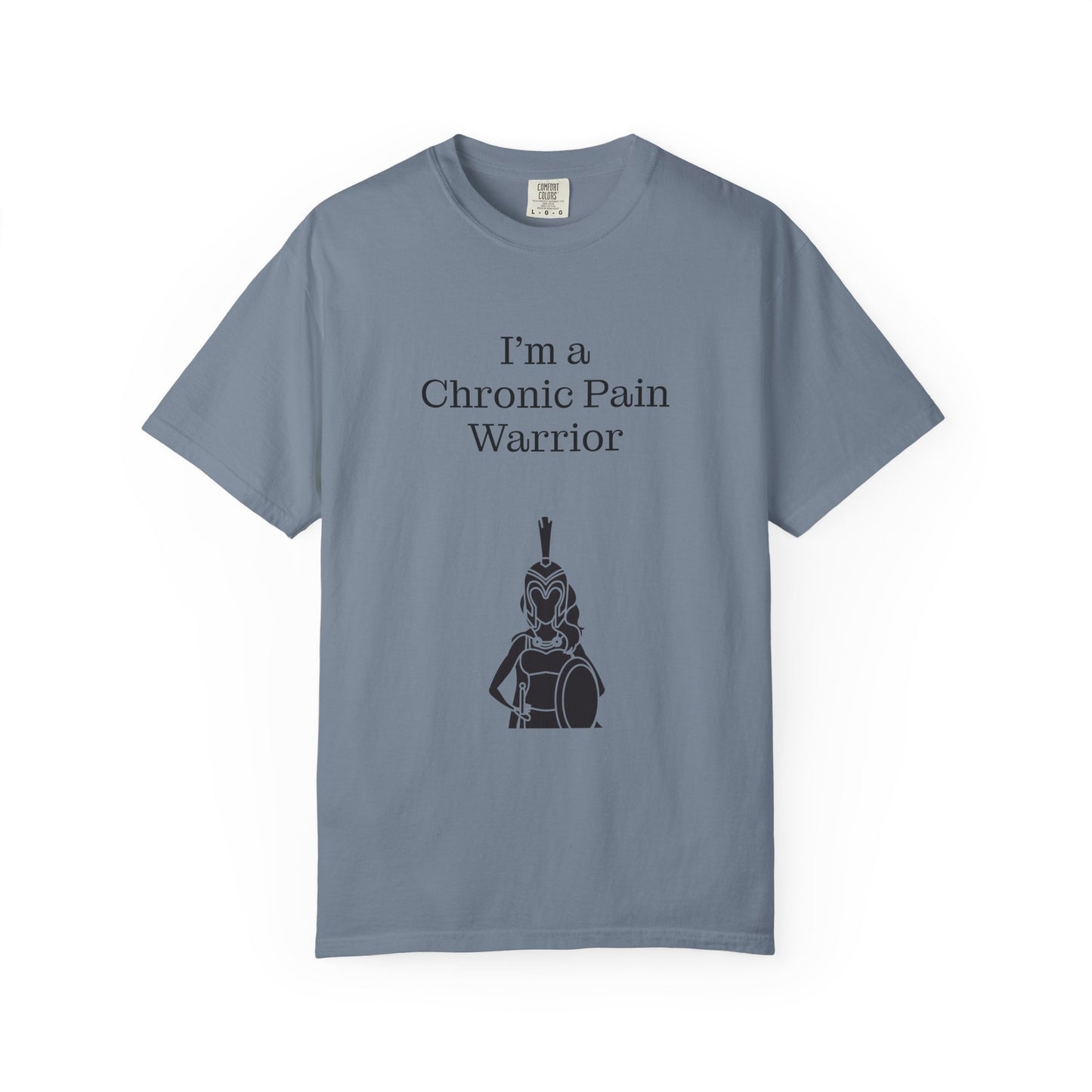 Chronic Pain Warrior Unisex Garment-Dyed T-Shirt - Empowering Supportive Apparel