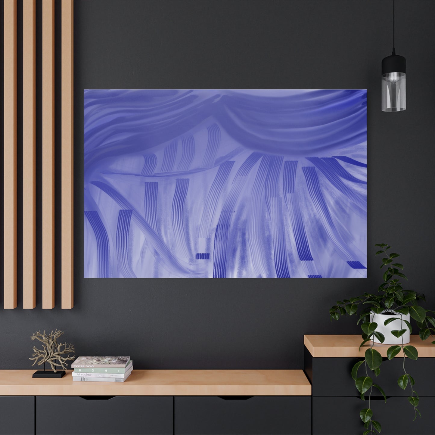 Pastel Dream Canvas *Sky in Tears* Visual Poetry