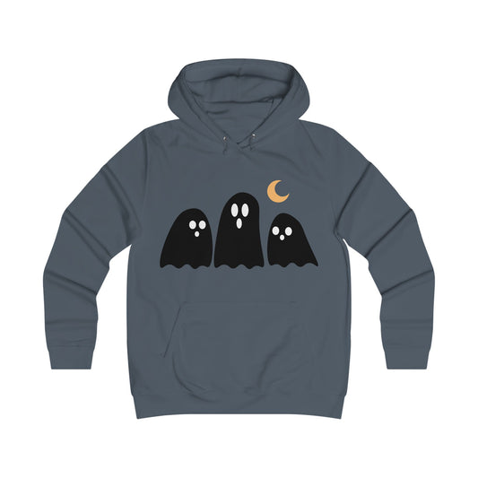 College Spooky Hoodie for Halloween Sweatshirt, Cozy Gift for Readers
