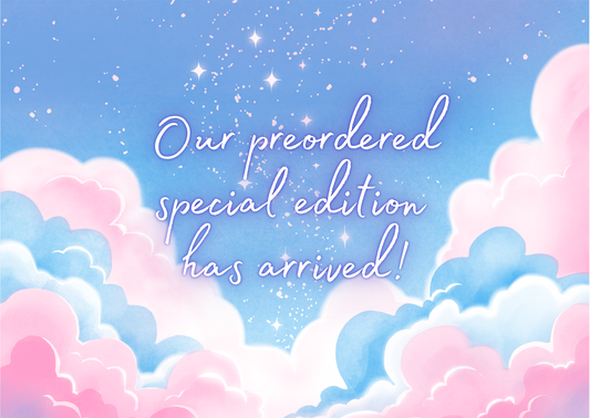 The Dreamer's Bookshop "Special Edition" Welcome Baby Card - The Dreamer's Bookshop.
