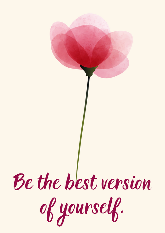 The Dreamer's Bookshop "Be the Best" Love Yourself Card - The Dreamer's Bookshop.