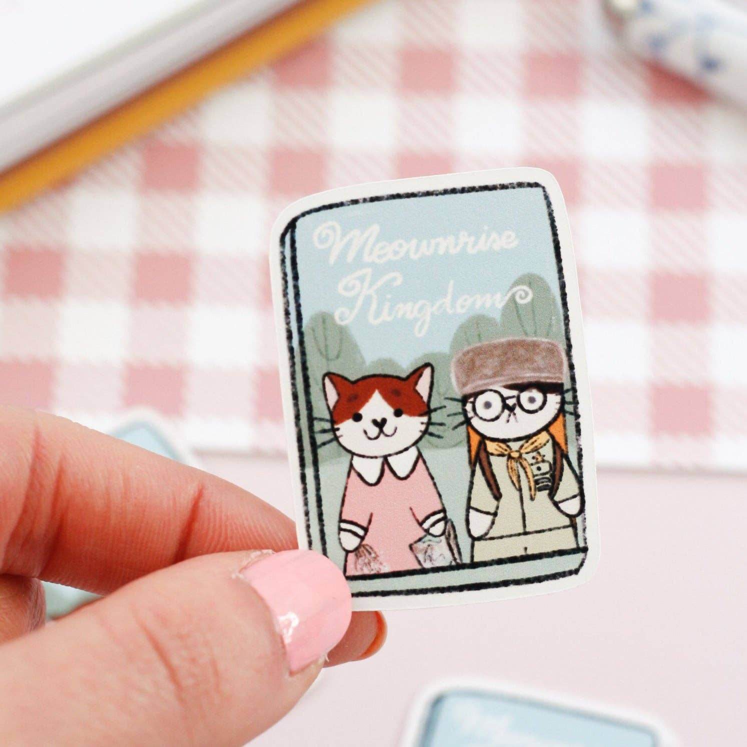 My Sweet Paper Card - Set met filmstickers voor katten - Kattenstickers - The Dreamer's Bookshop.