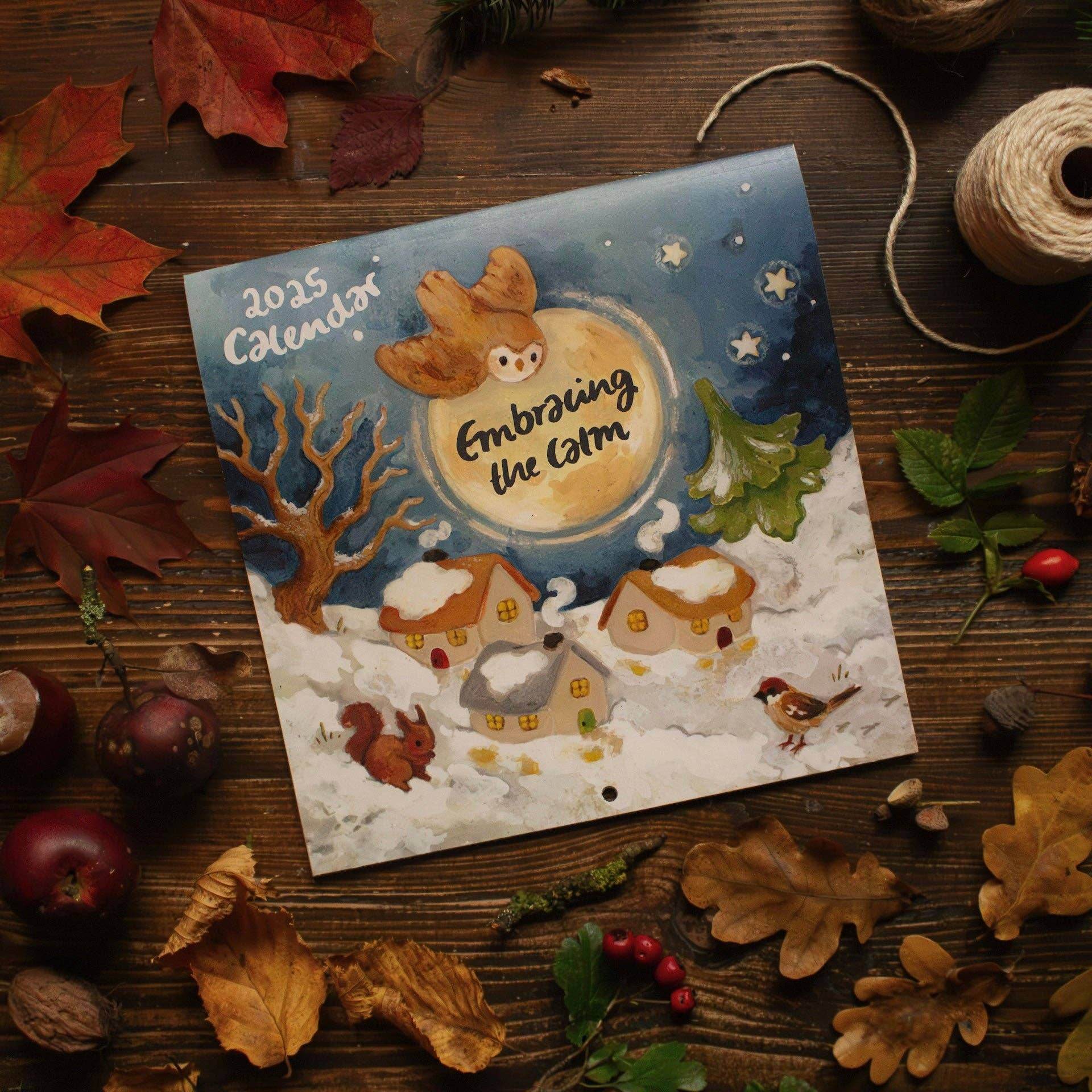 studiosatsch - De kalme kalender 2025 omarmen - The Dreamer's Bookshop.