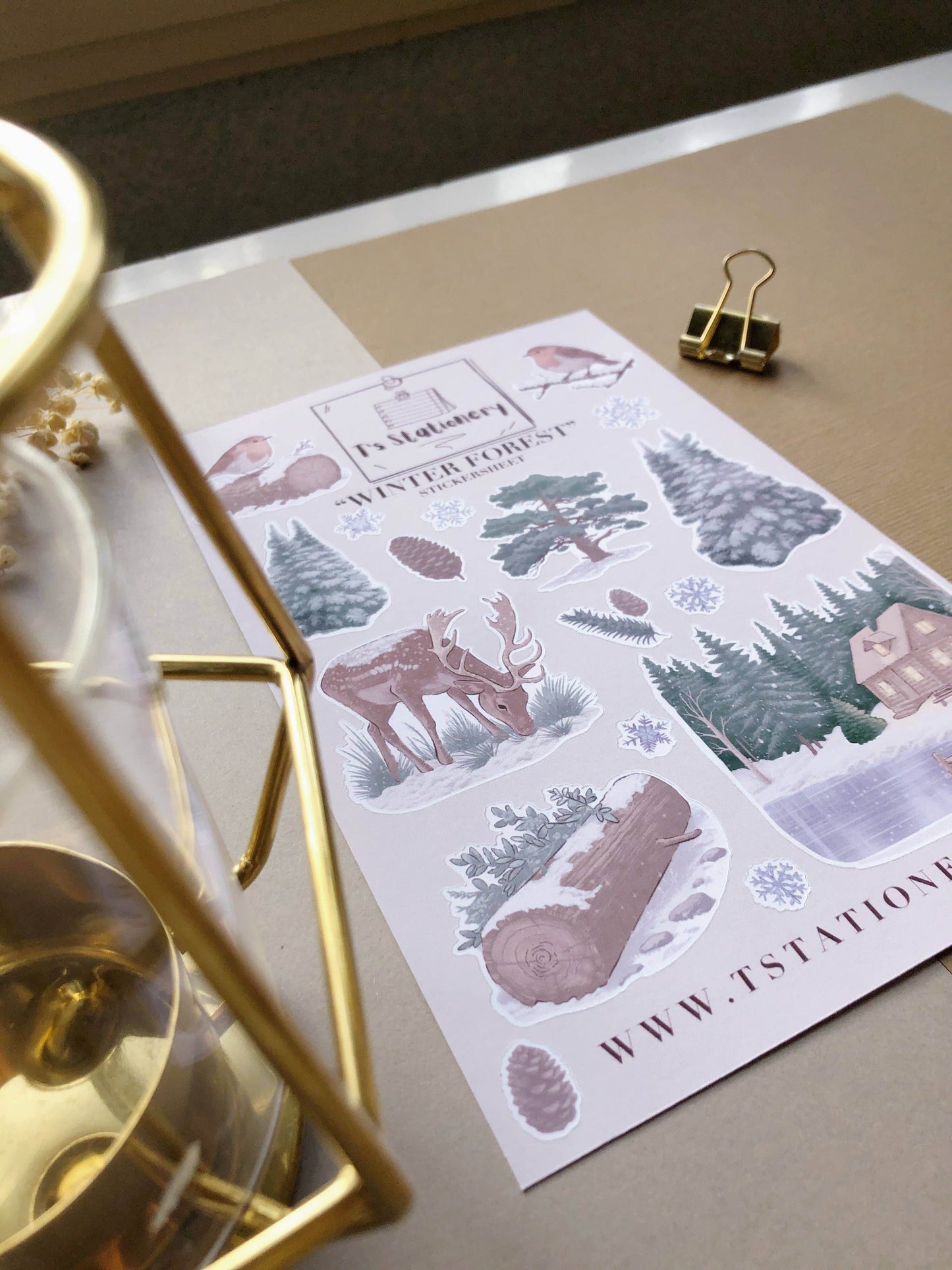 T's Stationery - „Winterbos” - The Dreamer's Bookshop.