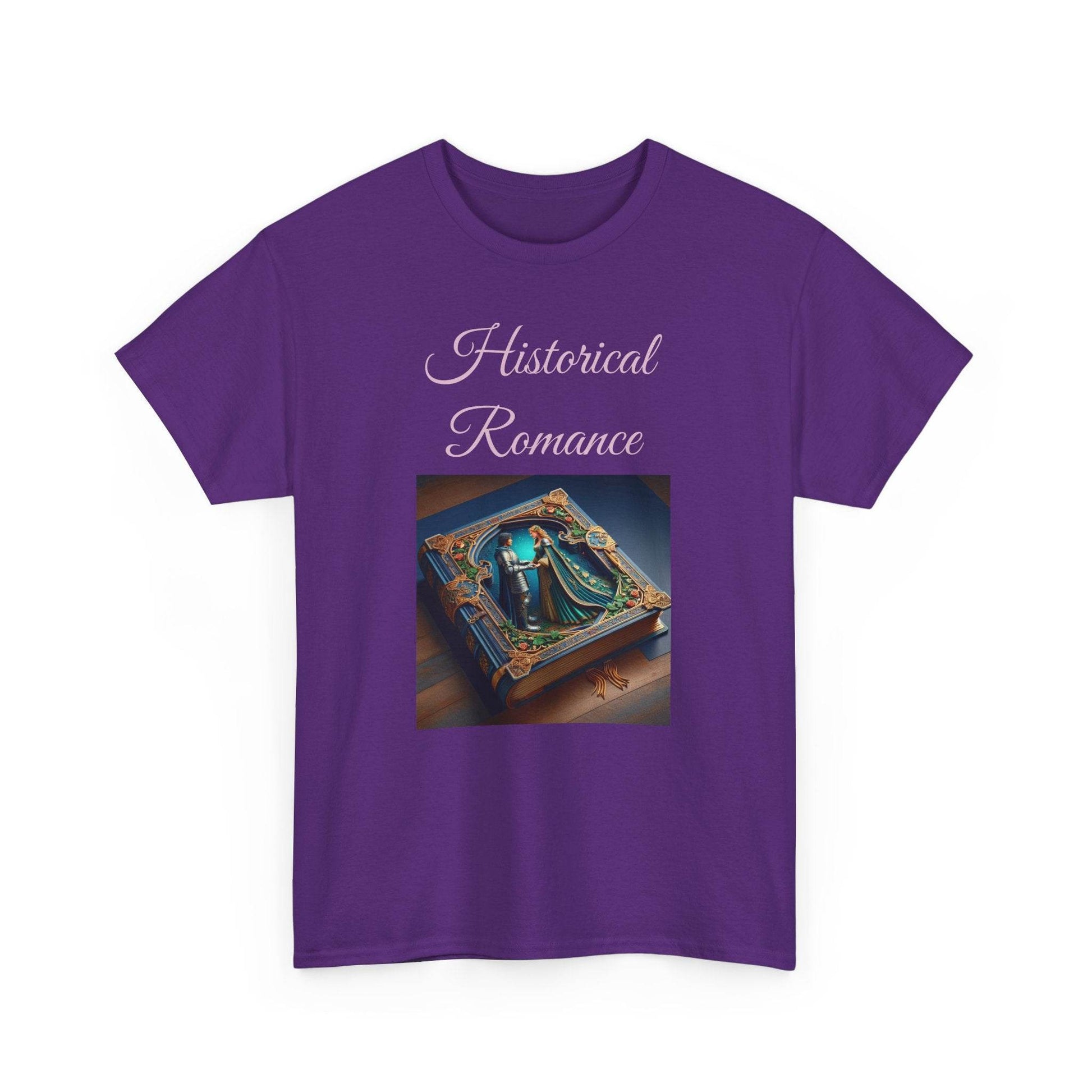 Fiction - Graphic Tee - Unisex Heavy Cotton T-Shirt - Historical Romance - The Dreamer's Bookshop.