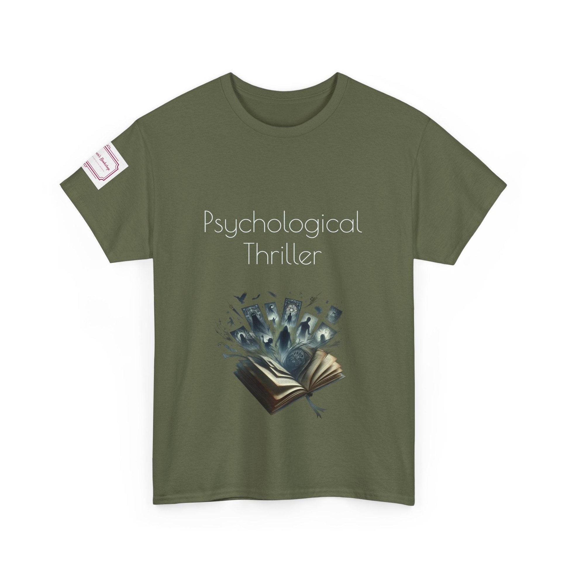 Fiction - Unisex Heavy Cotton Tee - Psychological Thriller - The Dreamer's Bookshop.
