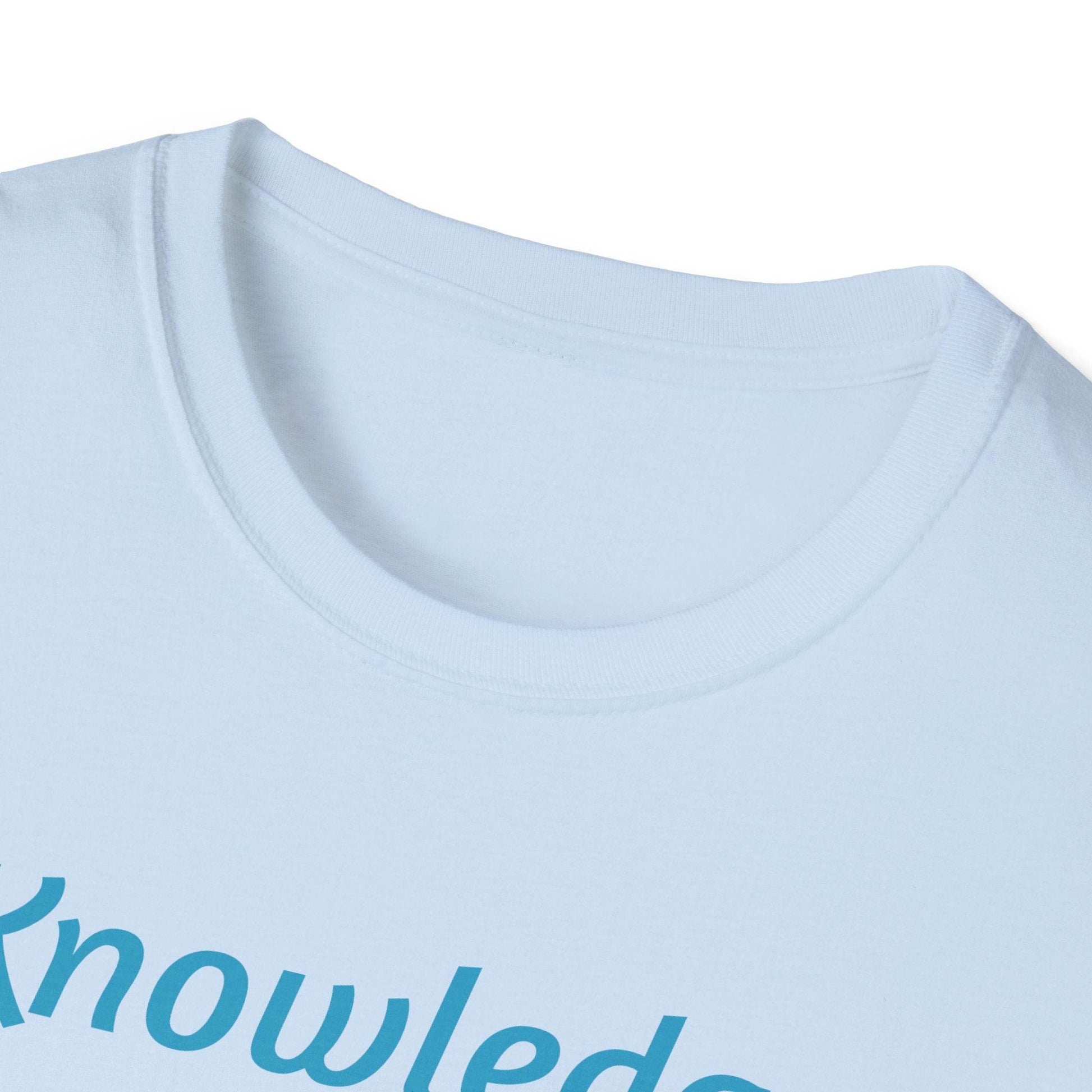 Knowledge Keeper Owl Unisex Softstyle T-Shirt - Inspirational Tee for Wisdom Seekers - Proud Reader - The Dreamer's Bookshop.