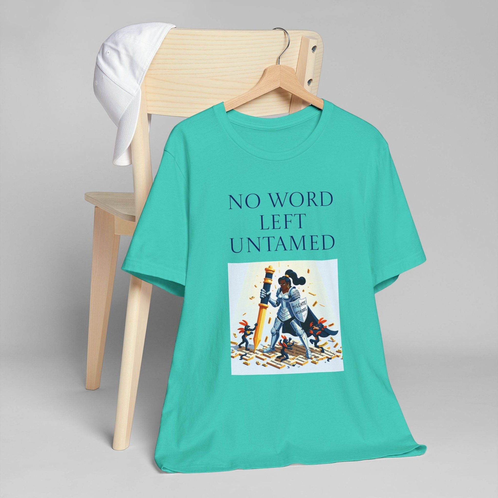 Unisex Jersey T-Shirt - No Word - The Dreamer's Bookshop.