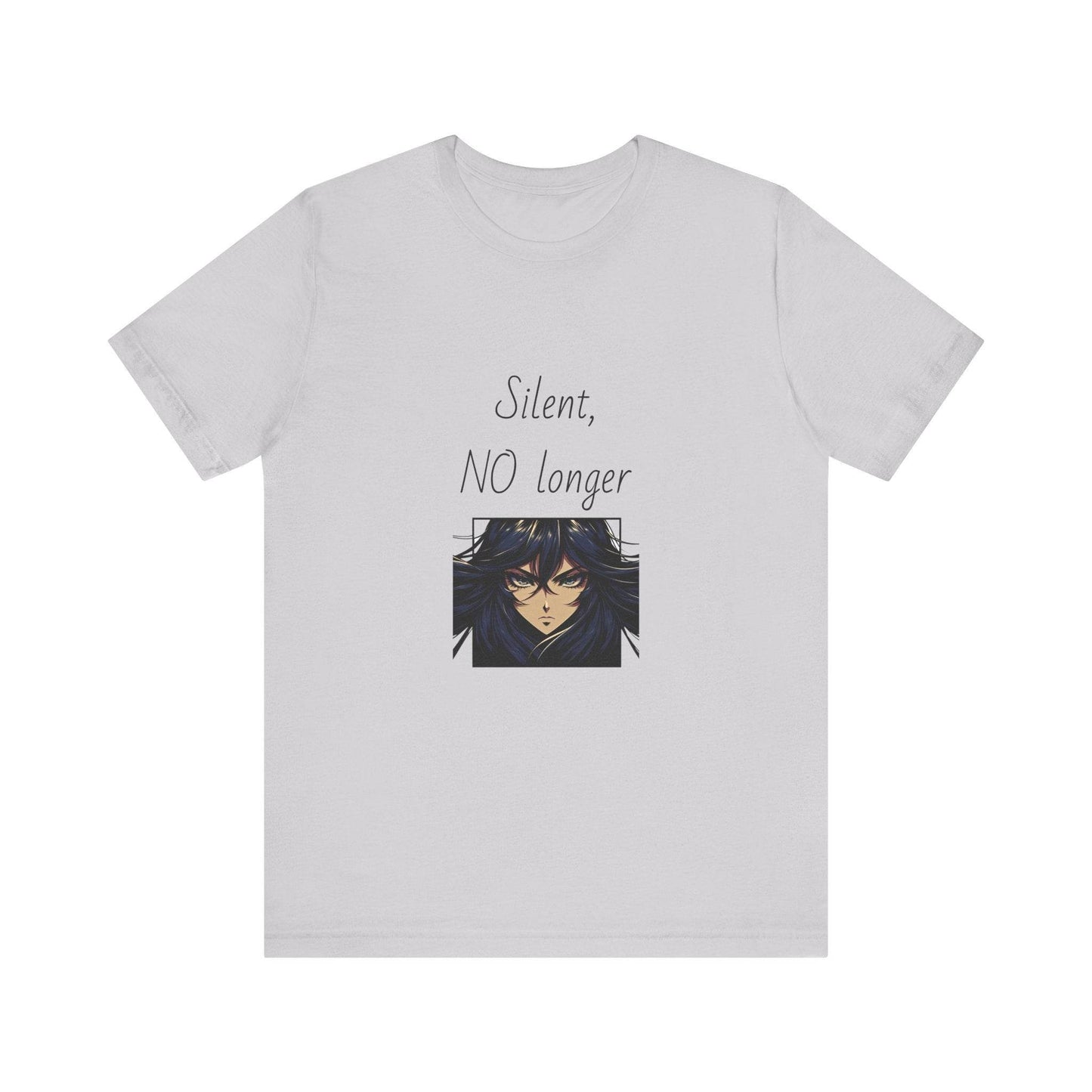 Fierce Survivor Unisex Short Sleeve Tee - Silent, NO longer - The Dreamer's Bookshop.