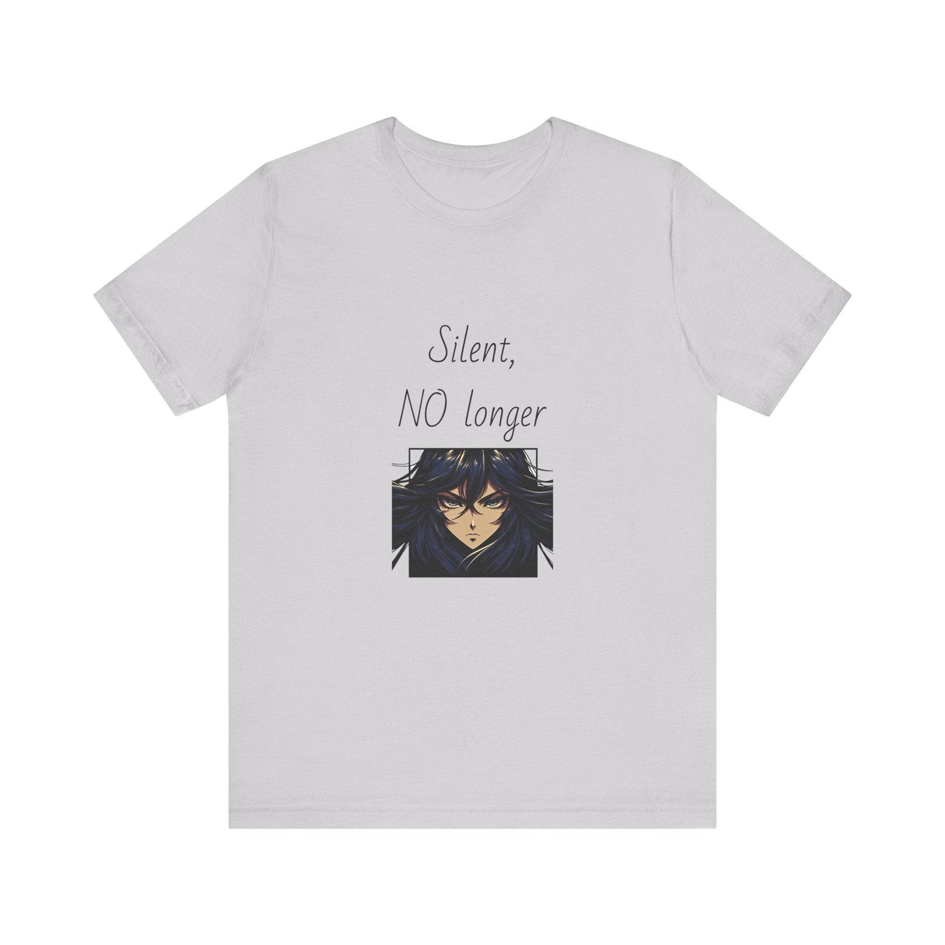 Fierce Survivor Unisex Short Sleeve Tee - Silent, NO longer - The Dreamer's Bookshop.