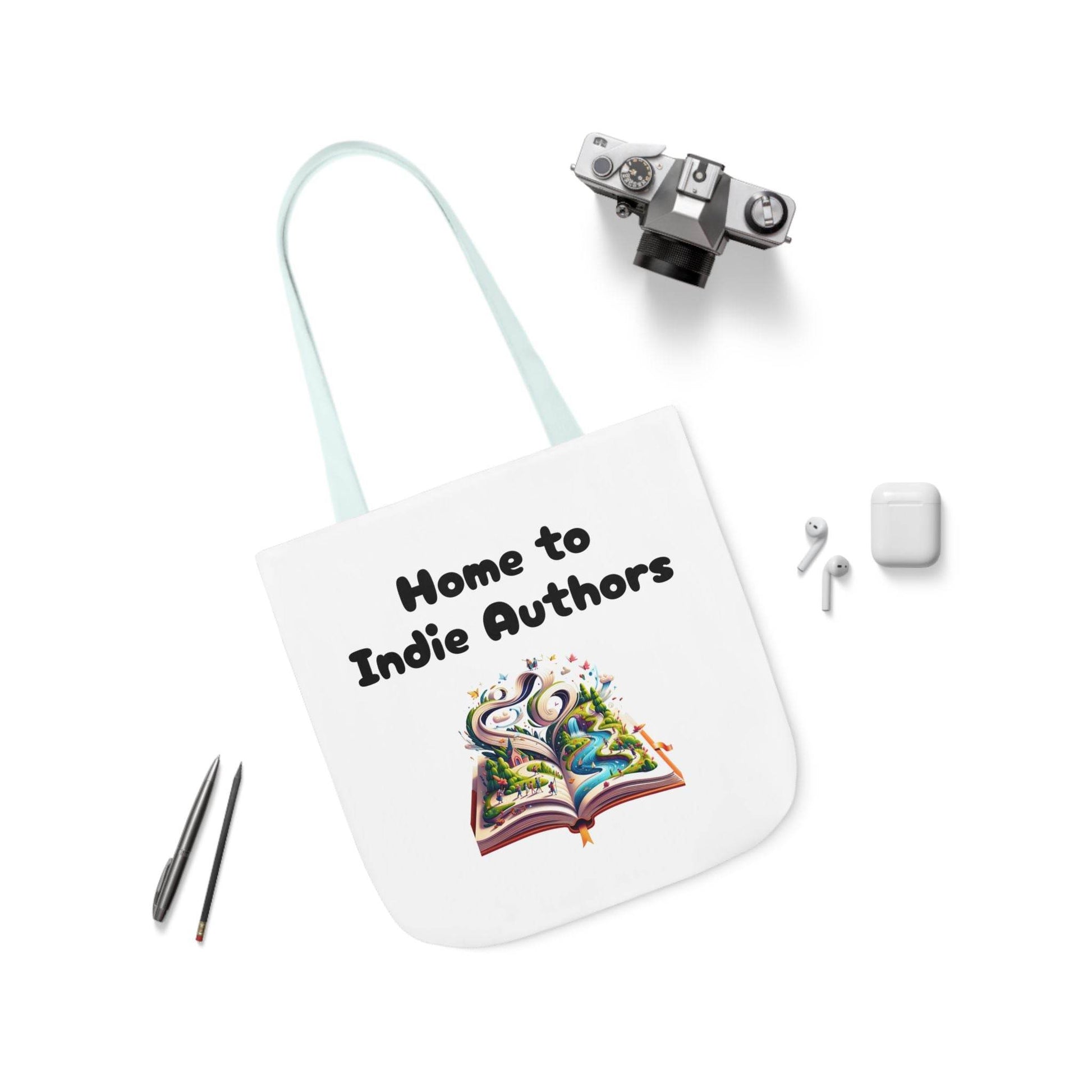 Home to Indie Authors Tote Bag - Perfect Gift for Book Lovers - The Dreamer's Bookshop.