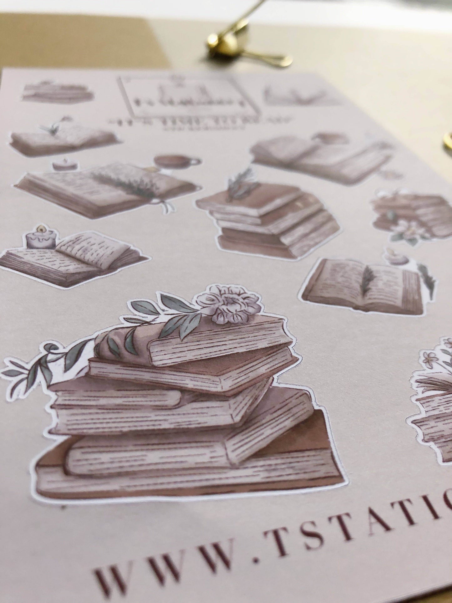 T's Stationery - „Het is tijd om te lezen” - The Dreamer's Bookshop.
