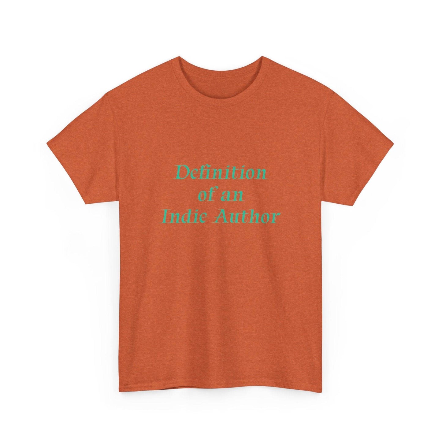 Indie Author - Unisex Heavy Cotton Tee - Creative Apparel - The Dreamer's Bookshop.