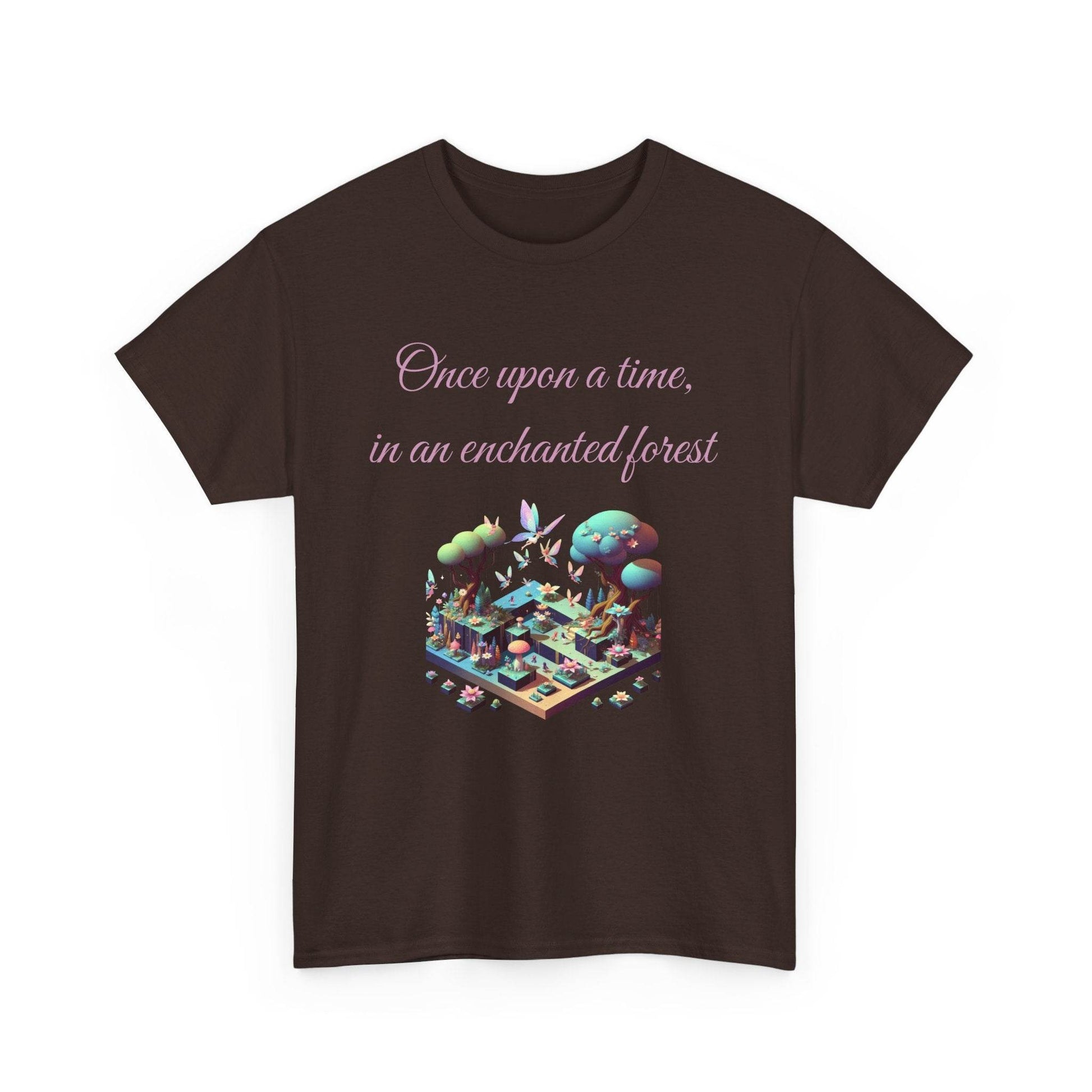 Enchanted Forest - A Unisex Heavy Cotton Tee - Perfect Gift for Book Lovers - The Dreamer's Bookshop.
