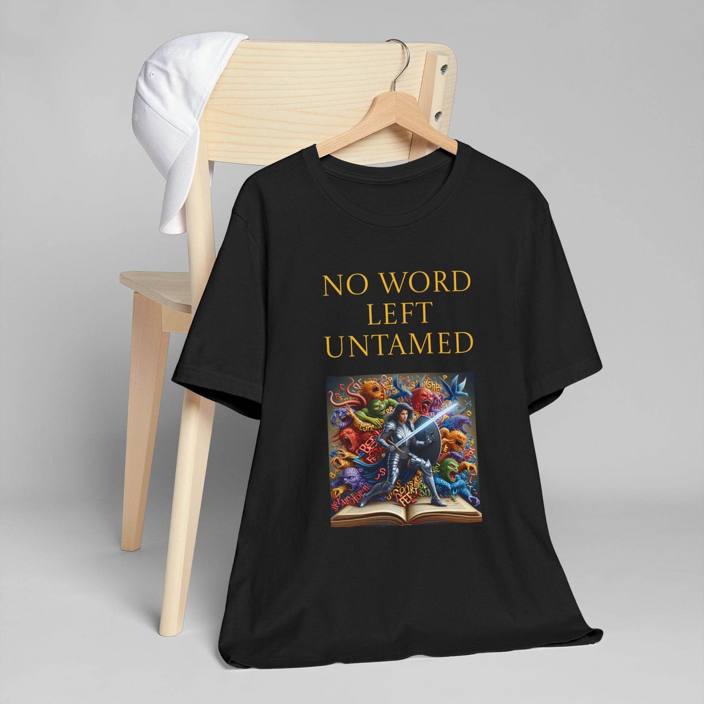 Unisex Jersey T-Shirt - No Word - The Dreamer's Bookshop.
