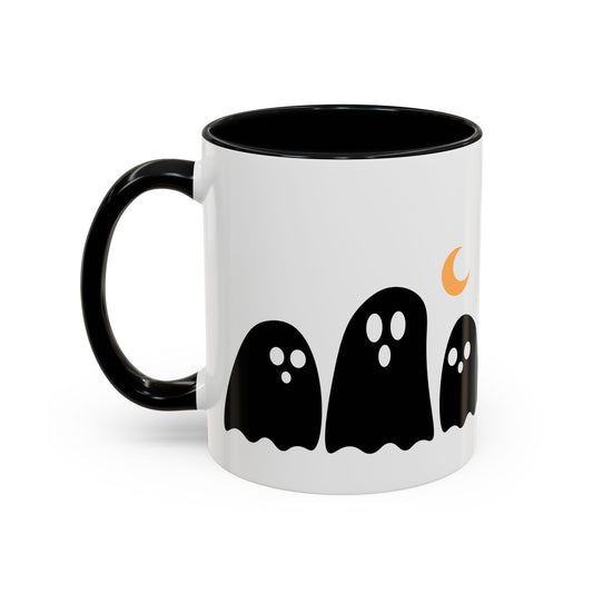 Hey Boo -  Spooky Coffee Mug - Halloween Gift for Book Lovers