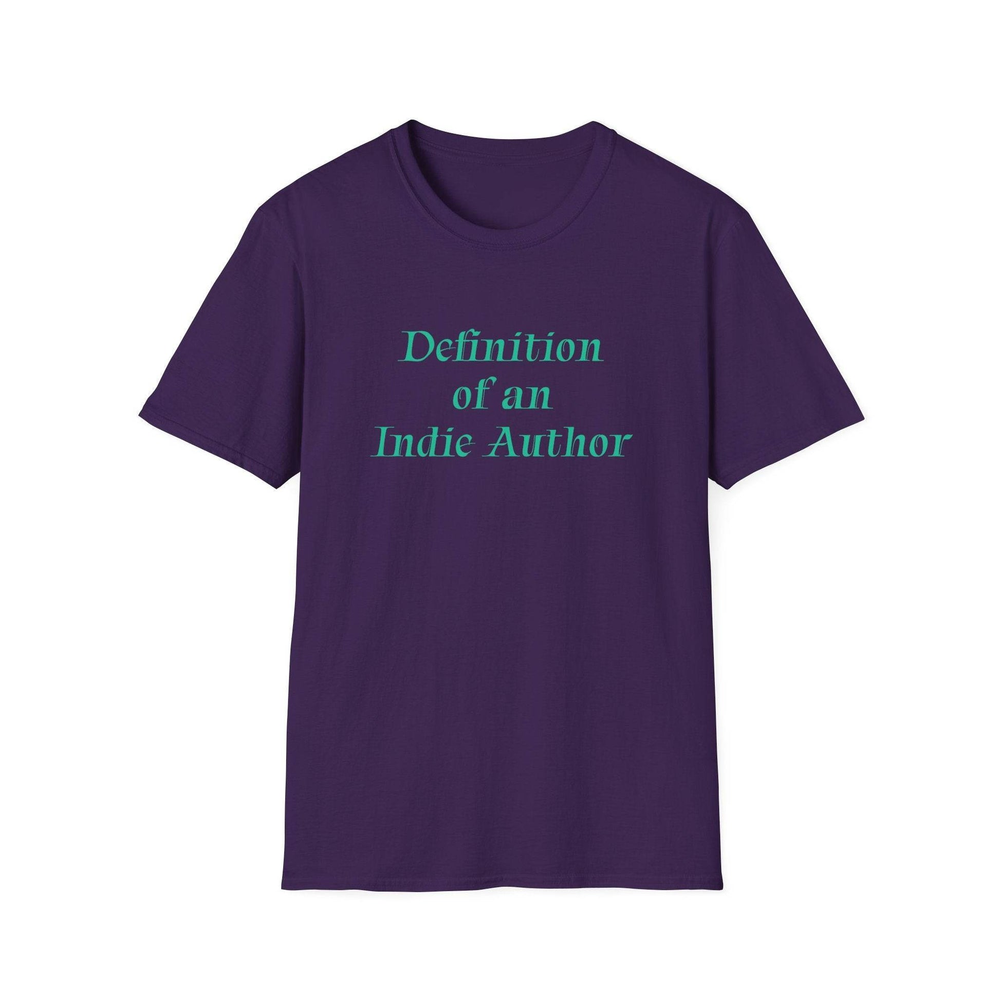 Unisex Softstyle T-Shirt - 'Indie Author' Inspirational - The Dreamer's Bookshop.