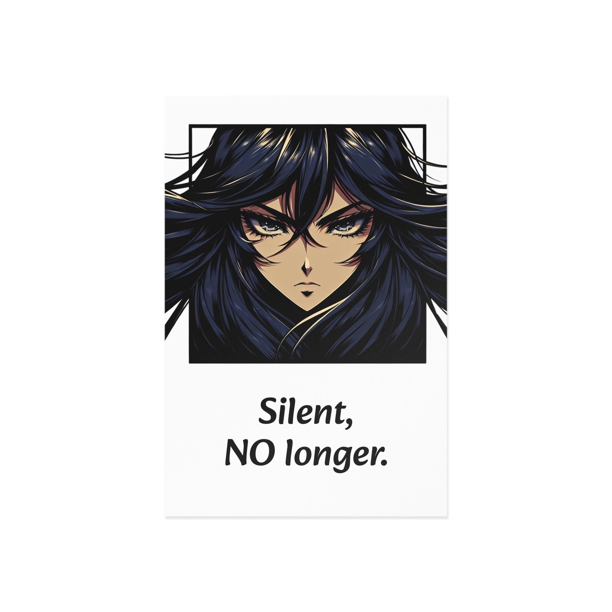 The Dreamer's Bookshop Survivor "Silent, NO longer" Art Print Card - The Dreamer's Bookshop.
