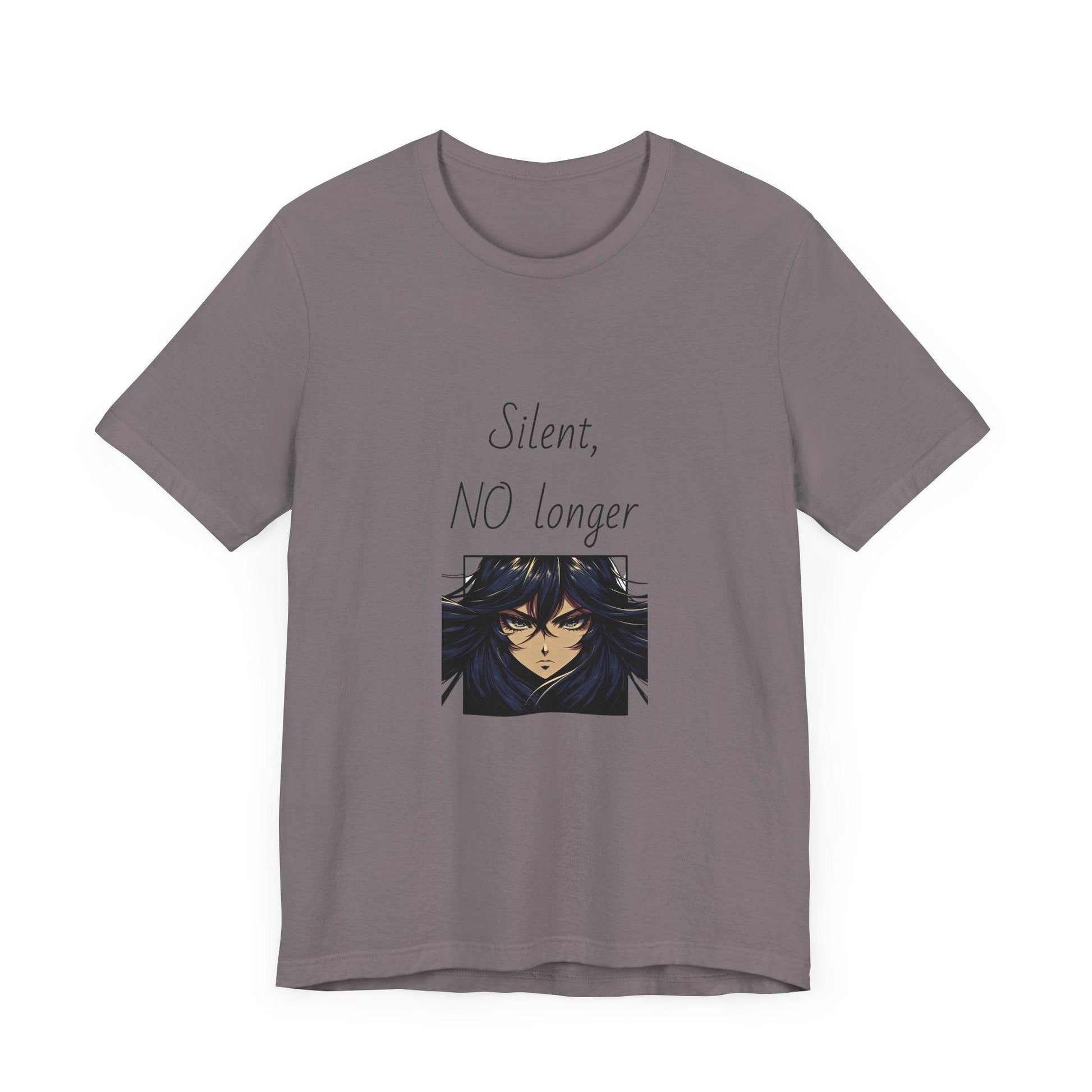 Fierce Survivor Unisex Short Sleeve Tee - Silent, NO longer - The Dreamer's Bookshop.